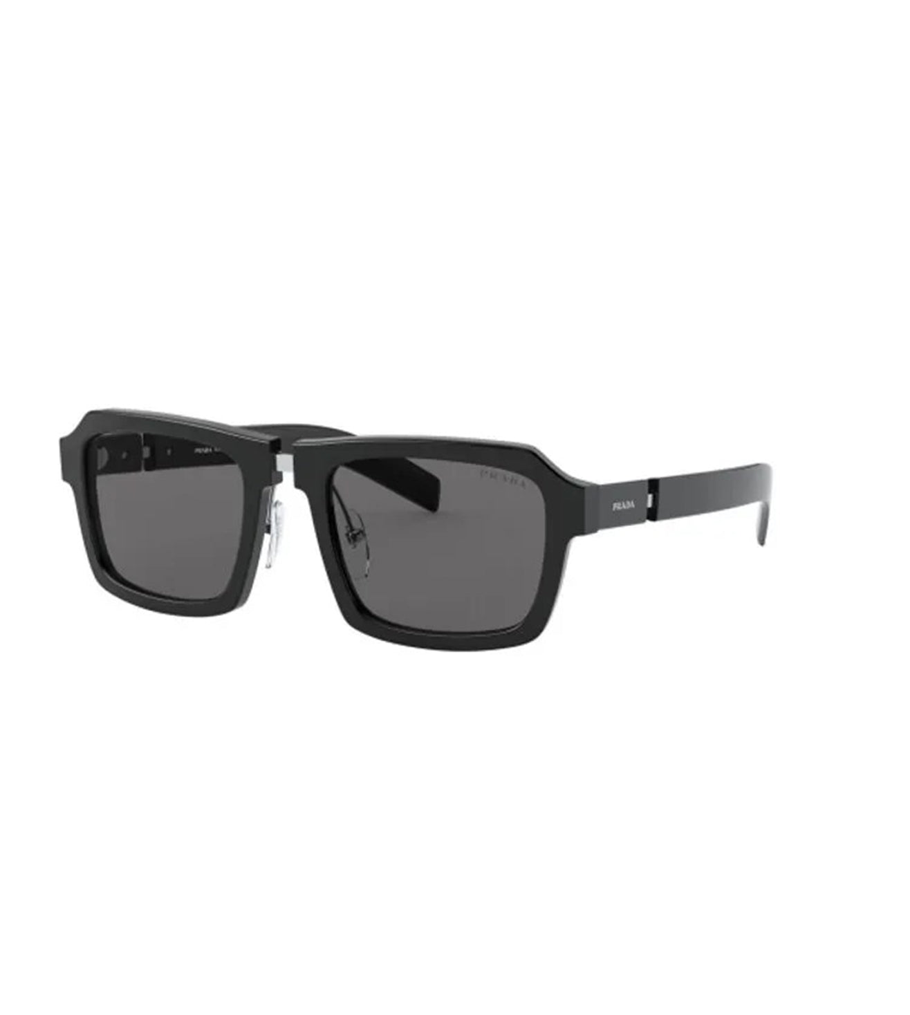 Prada Women's Black Geometric Sunglasses