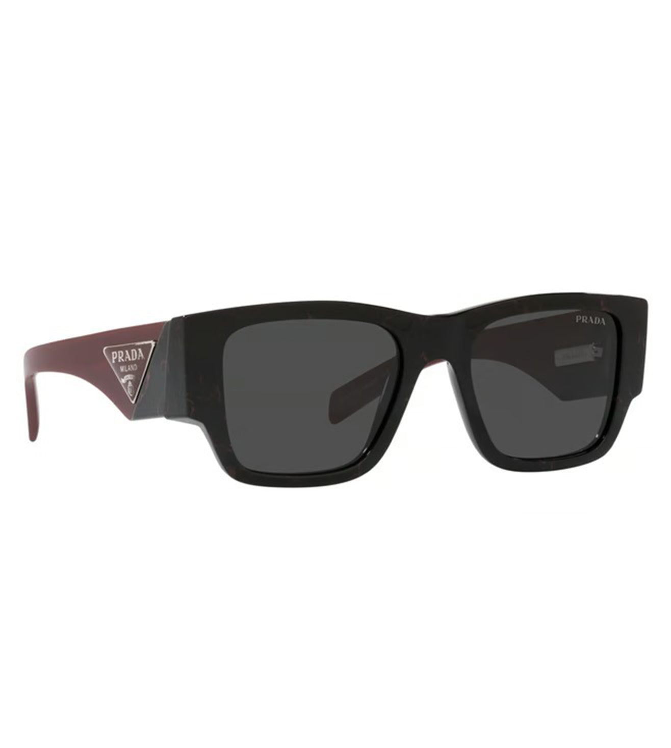 Prada Men's Grey Square Sunglasses