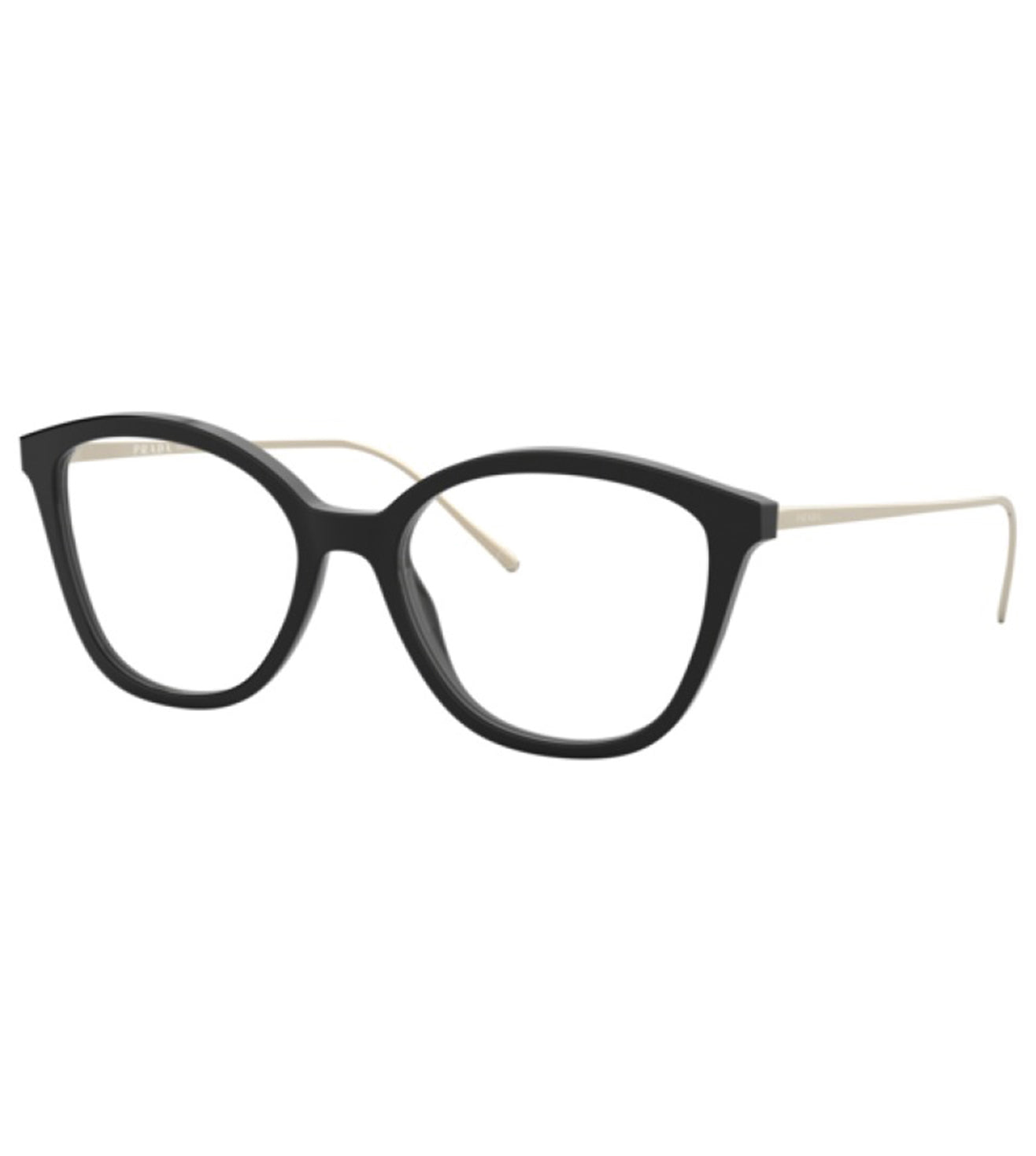 Prada Women's Black Cat-eye Optical Frame