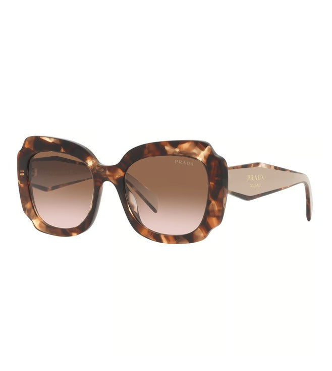 Prada Women's Gradient Brown Butterfly Sunglasses