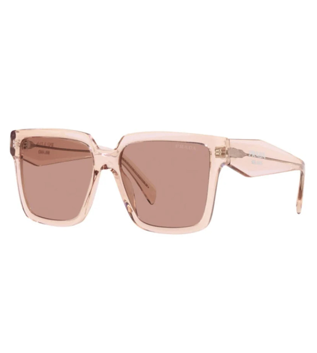 Prada Women's Pink Square Sunglasses