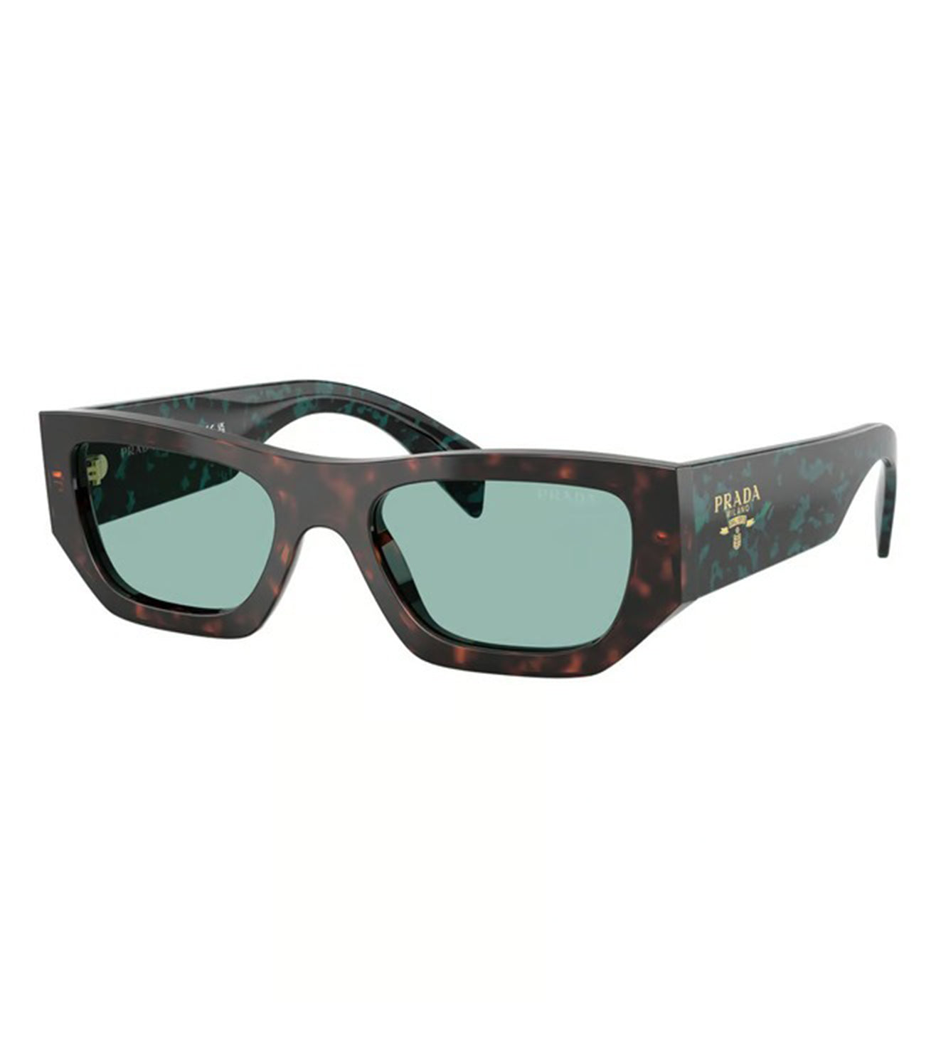 Prada Women's Green Cat-Eye Sunglasses