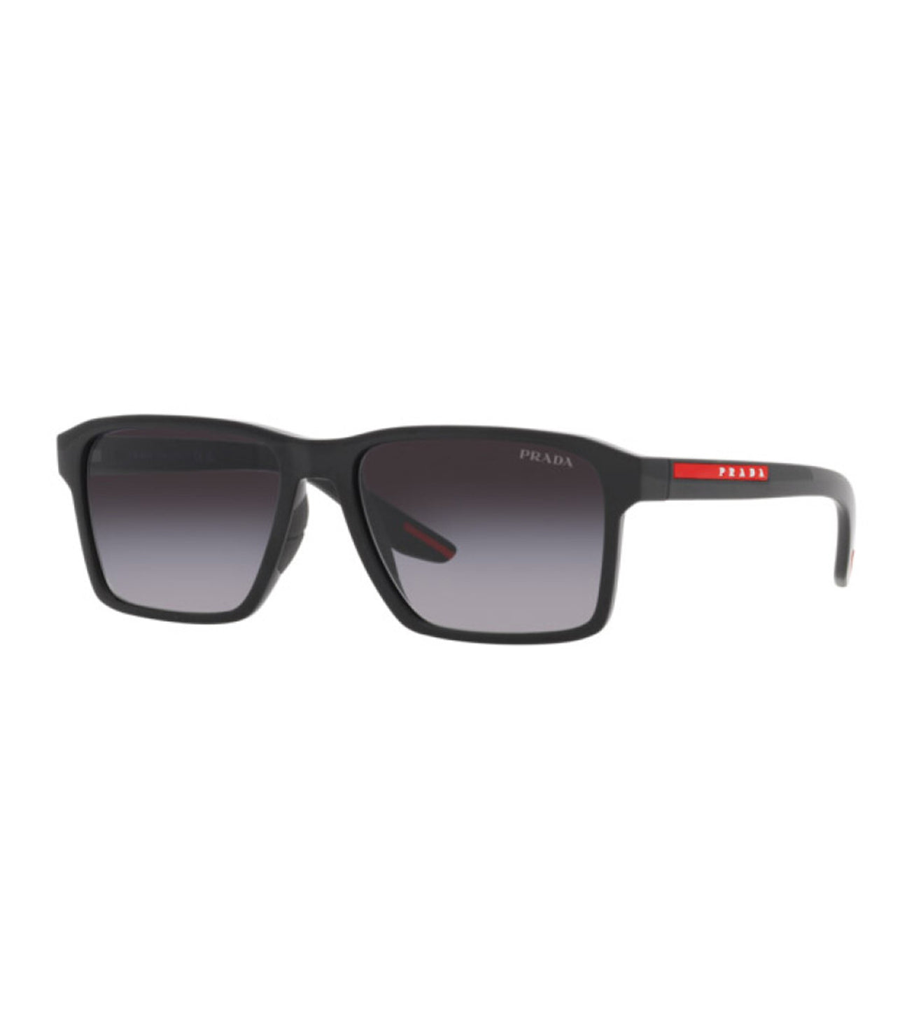 Prada Men's Dark Grey Square Sunglasses