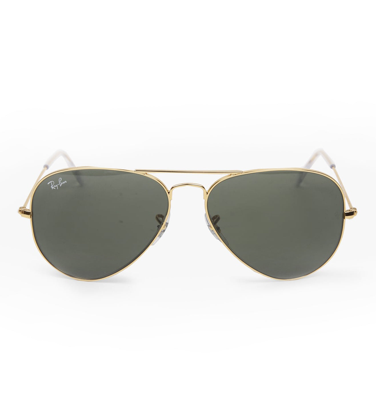 Ray Ban Men's Green Aviator Sunglasses