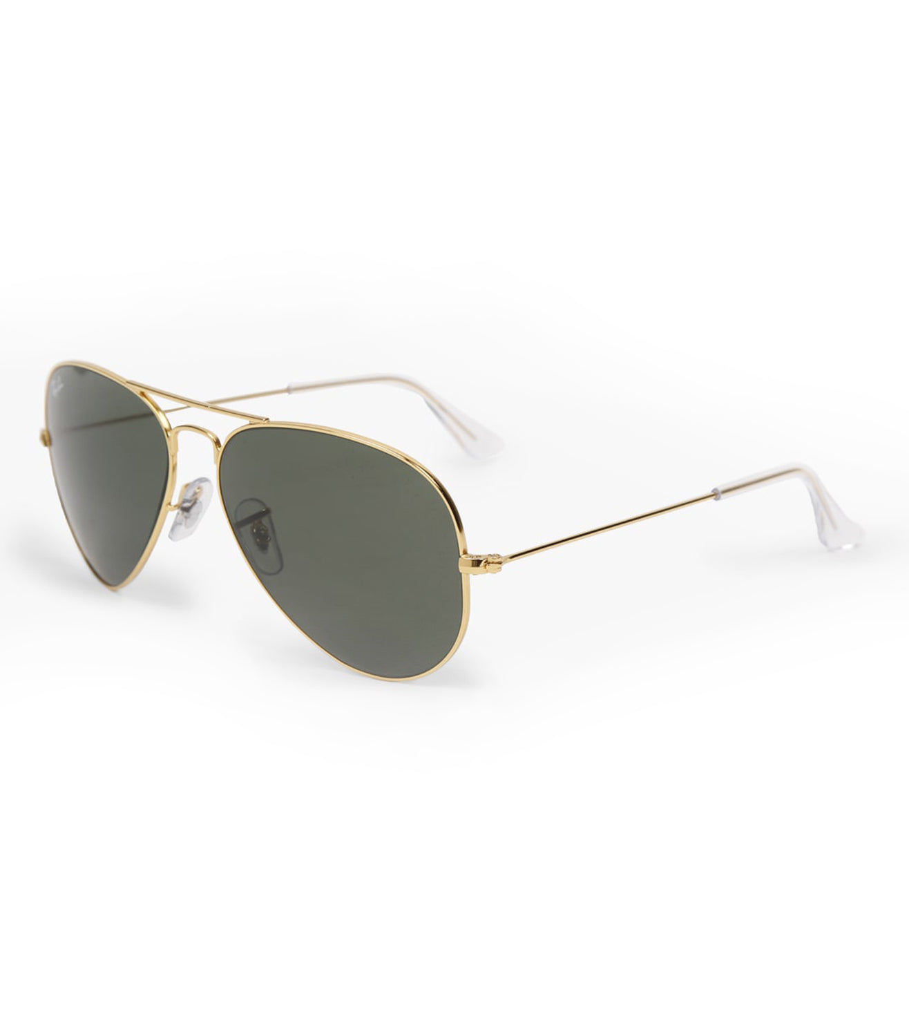 Ray Ban Men's Green Aviator Sunglasses