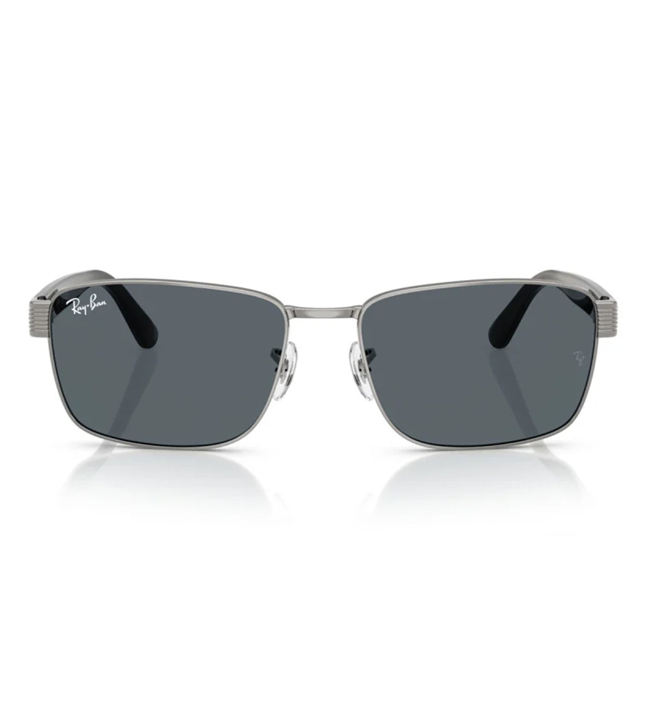 Ray Ban Unisex Gunmetal Square Sunglasses