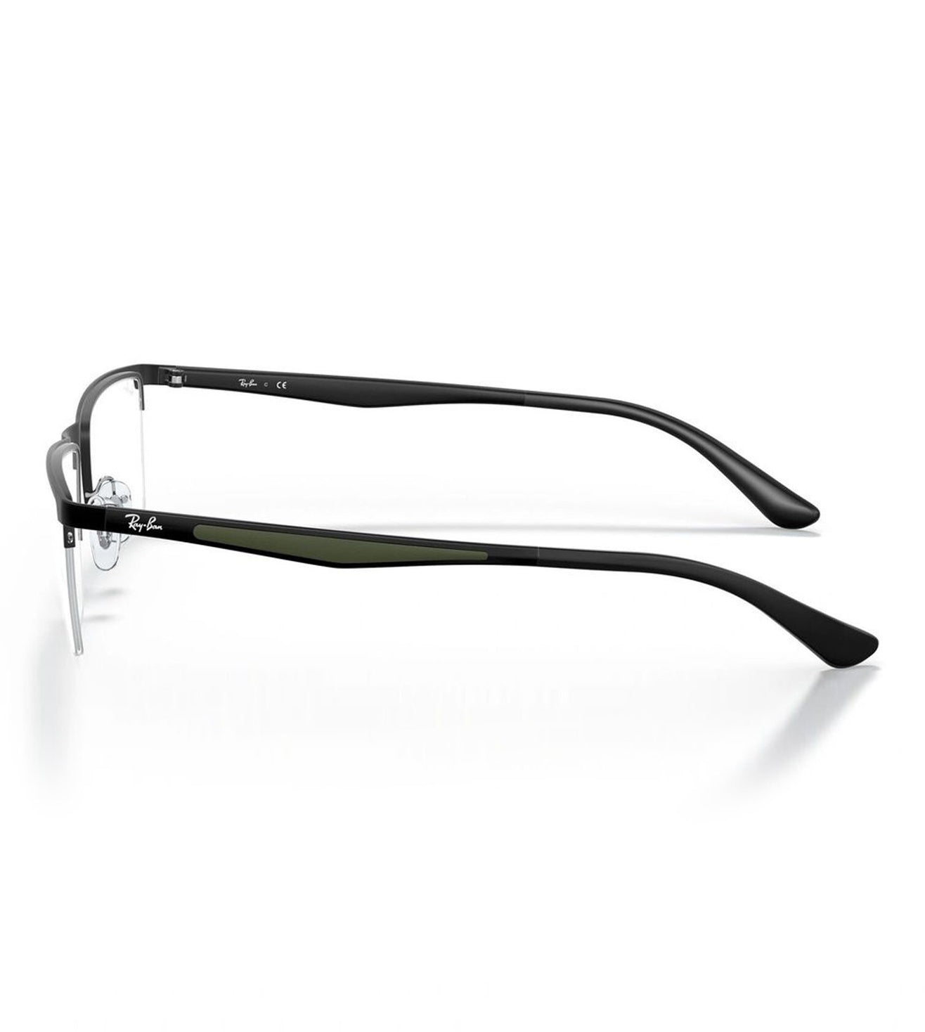 Ray Ban Unisex Black Rectangular Optical Frame