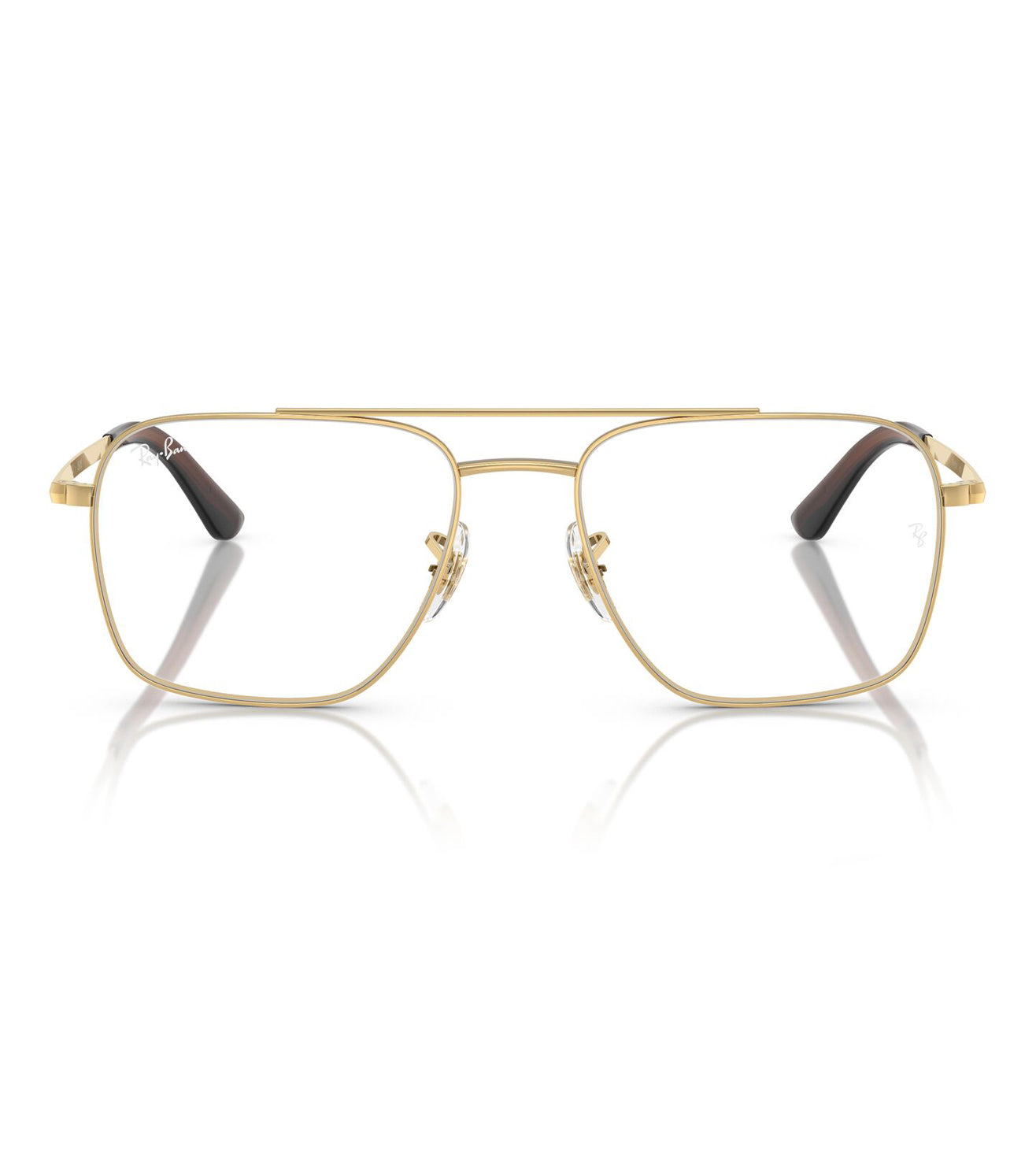 Ray Ban Frame Design Ray Ban Unisex Gold Aviator Optical Frame