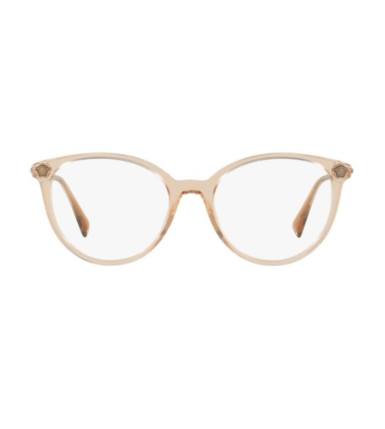 Versace Women's Brown Round Optical Frame