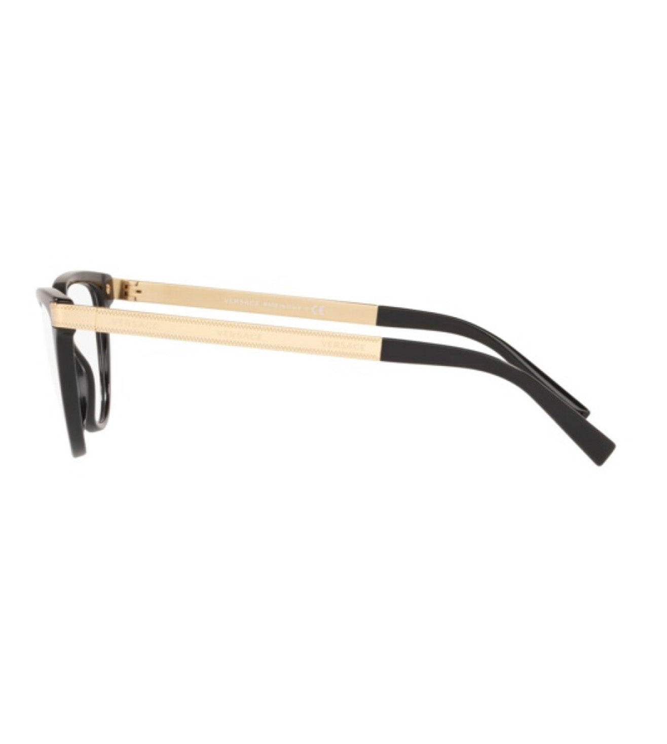 Versace Women's Black Cat-eye Optical Frame