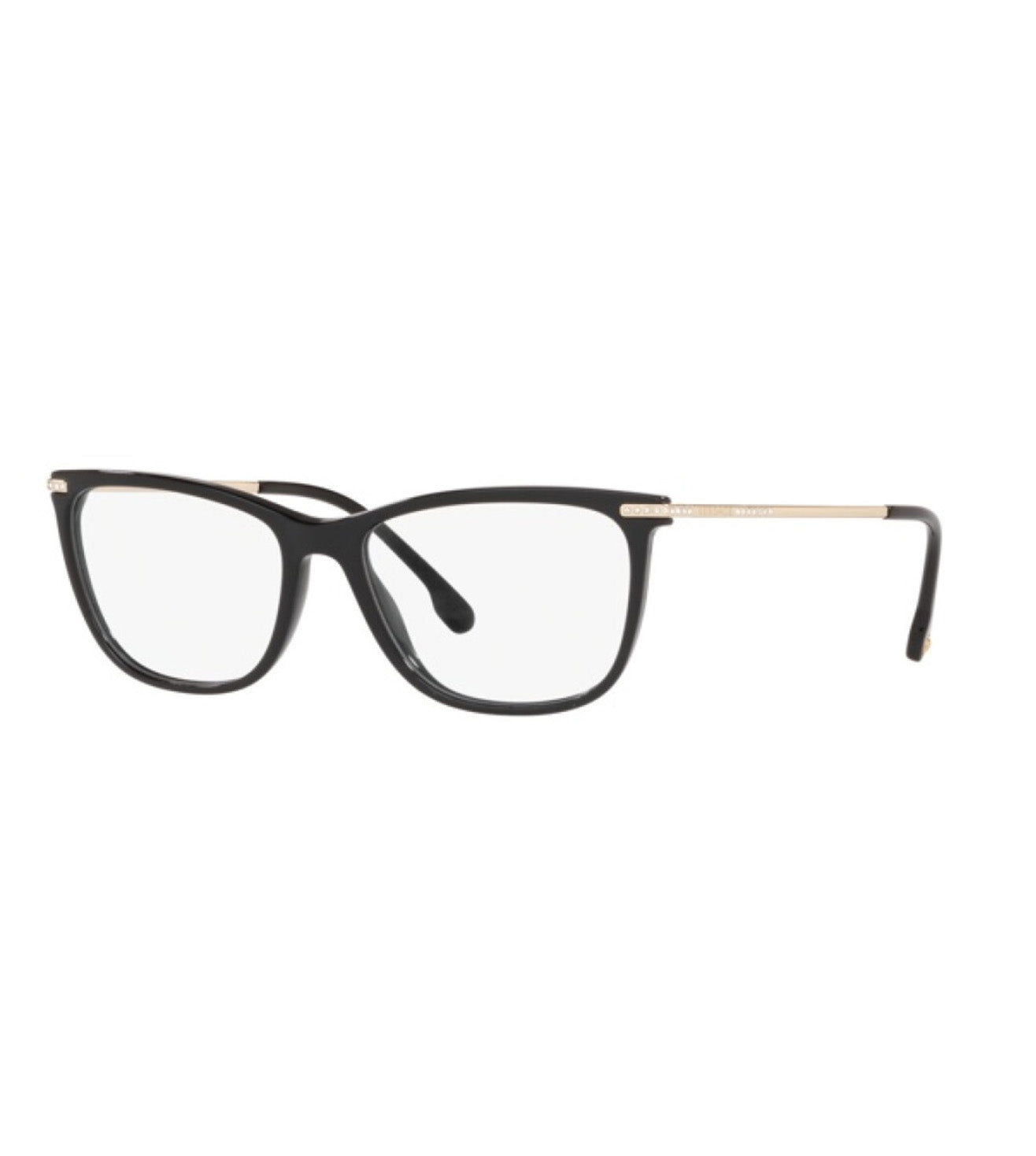 Versace Women's Black Rectangular Optical Frame