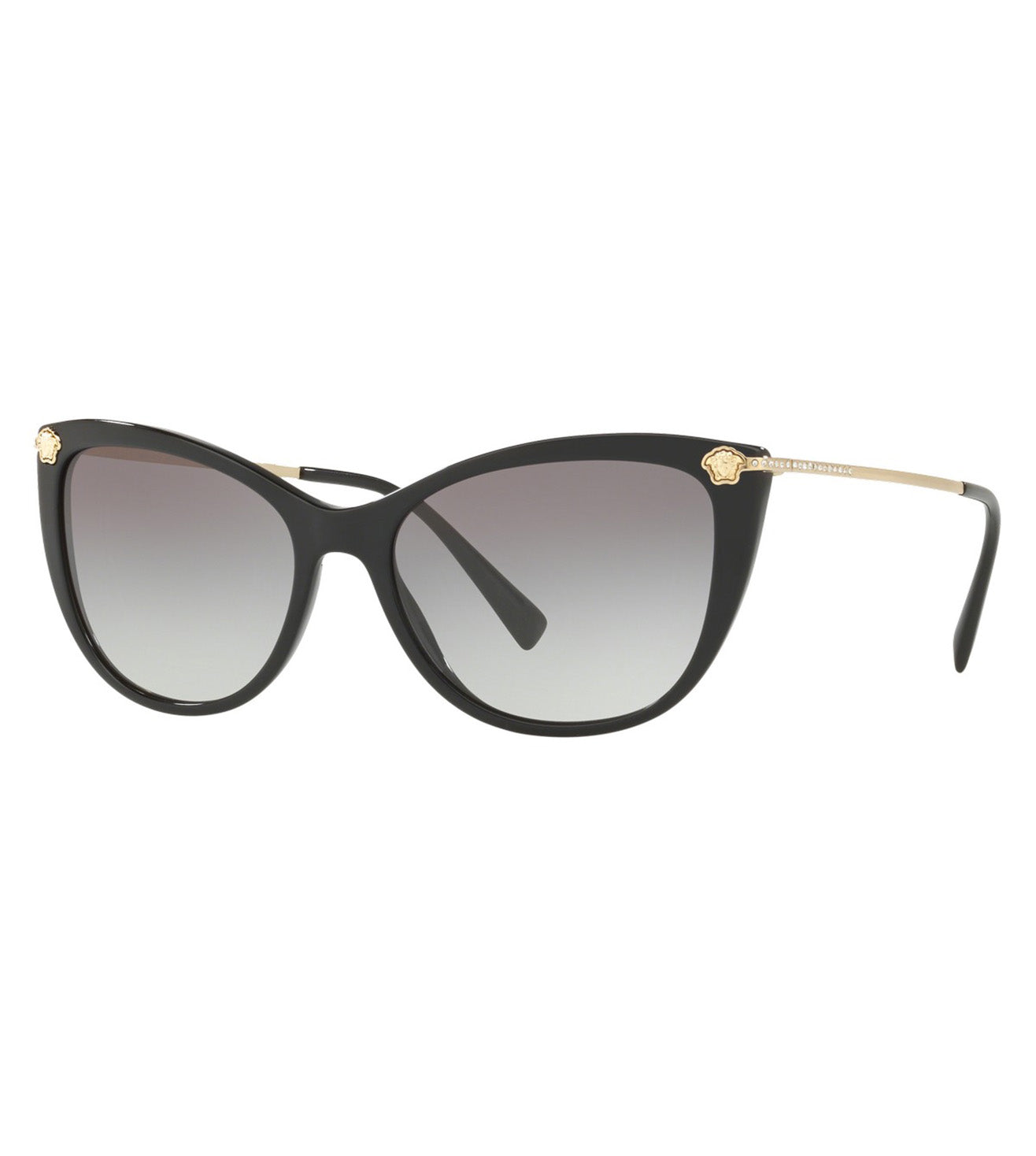 Versace Women's Grey Gradient Cat-eye Sunglasses