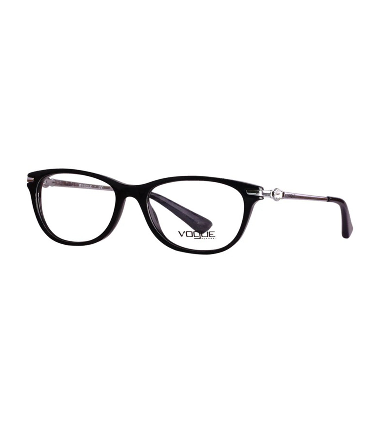 Vogue Women's Black Cat-Eye Optical Frame