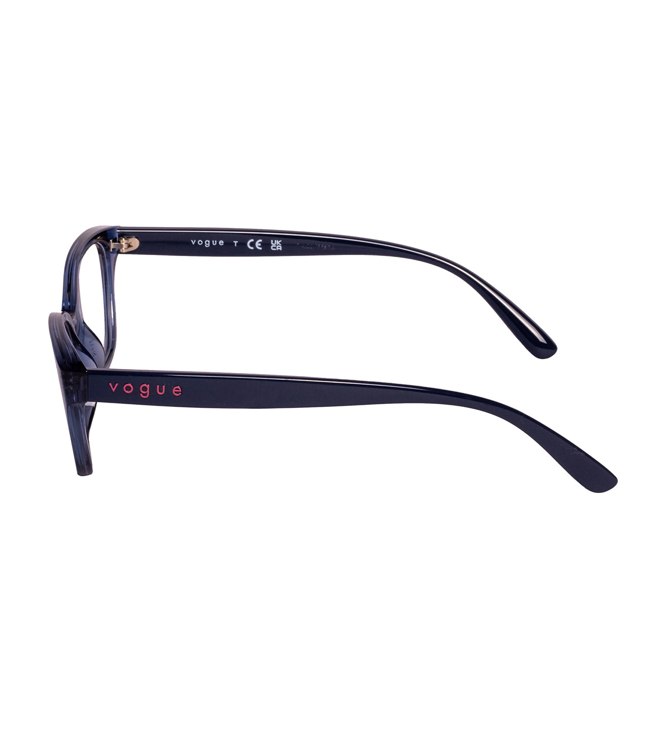 Vogue Women's Blue Cat-Eye Optical Frame