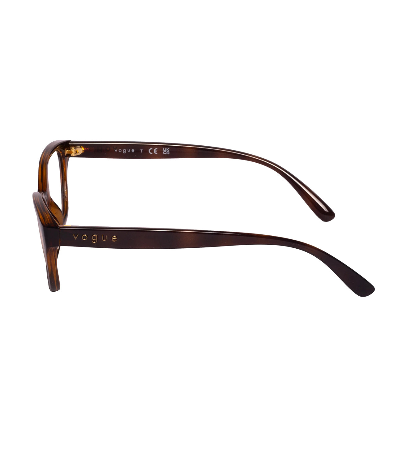 Vogue Women's Havana Cat-Eye Optical Frame