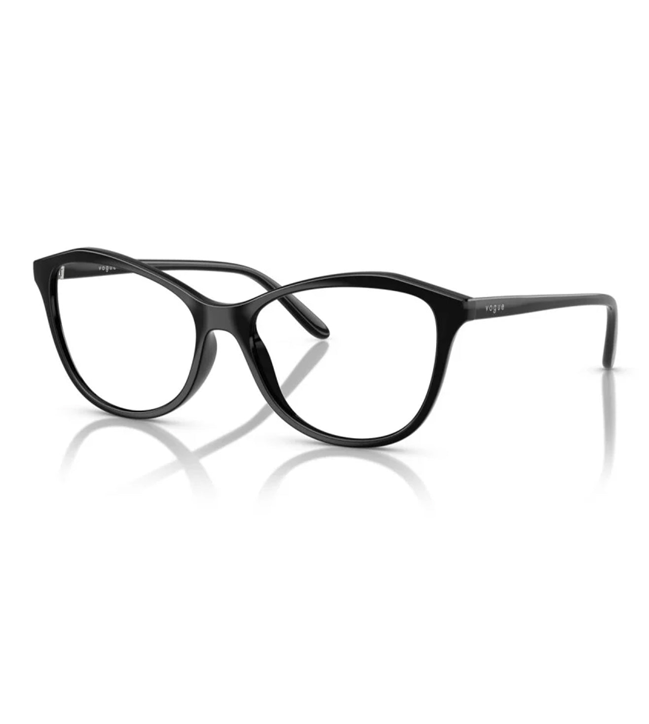 Vogue Women's Black Cat-Eye Optical Frame