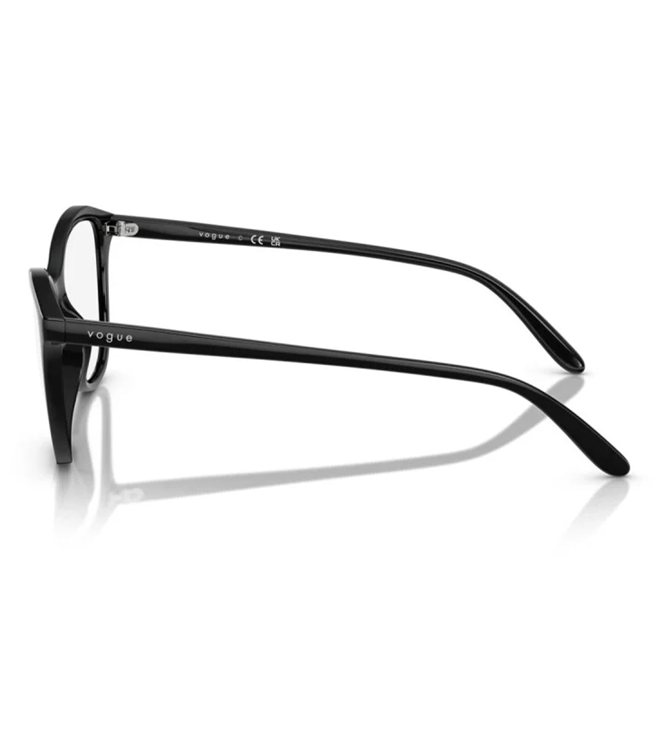 Vogue Women's Black Cat-Eye Optical Frame