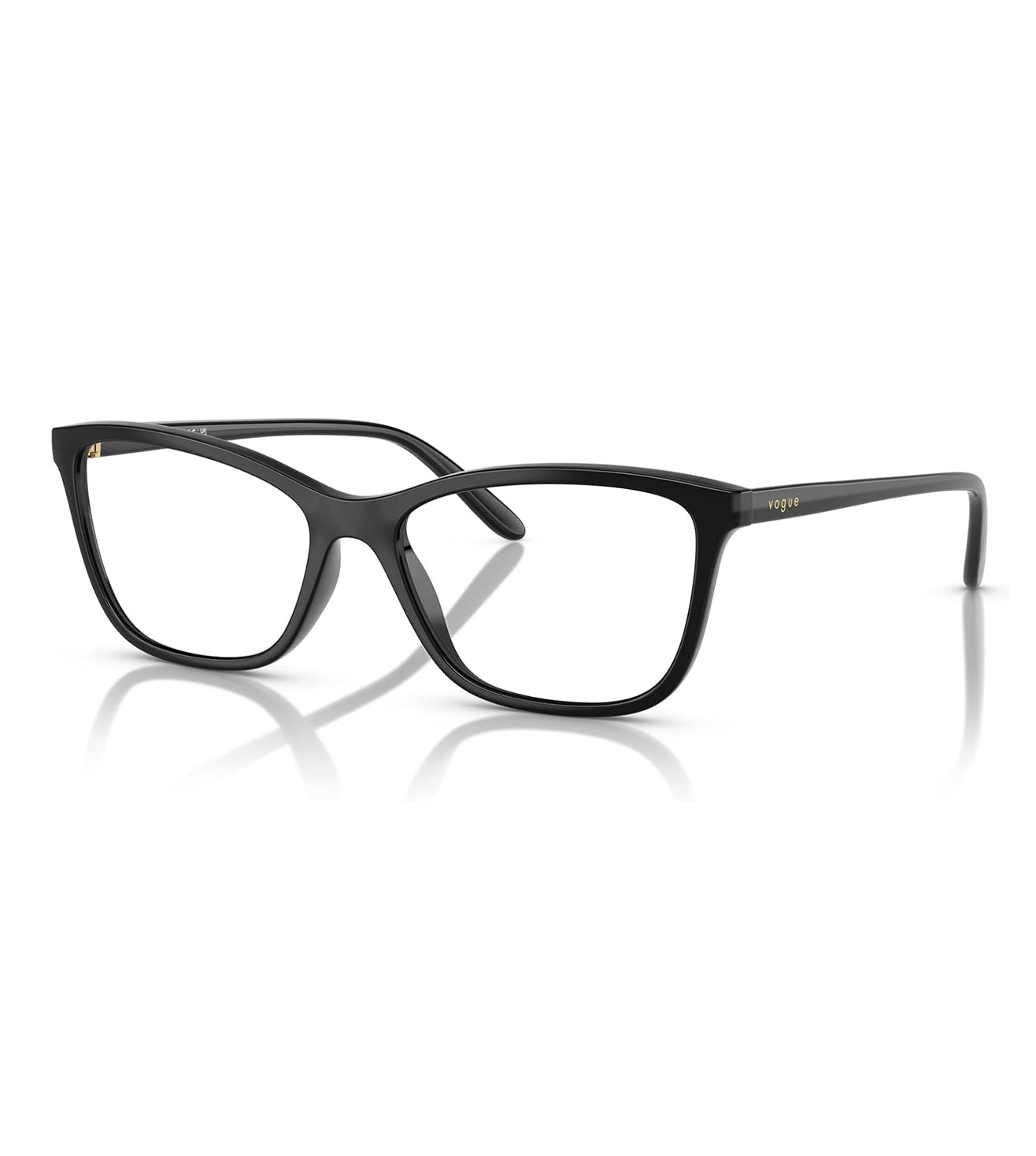 Vogue Women's Black Square Optical Frame