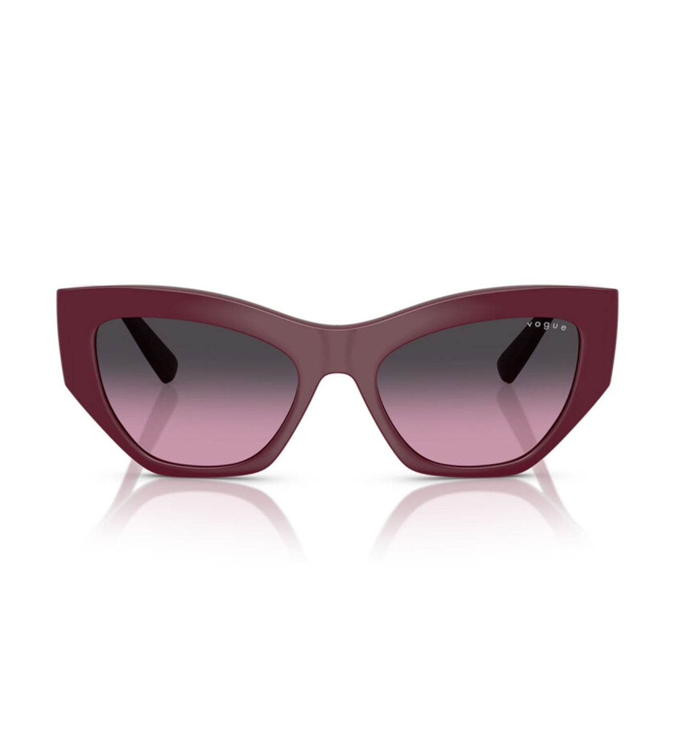 Vogue Women's Violet Shaded Cat-Eye Sunglasses