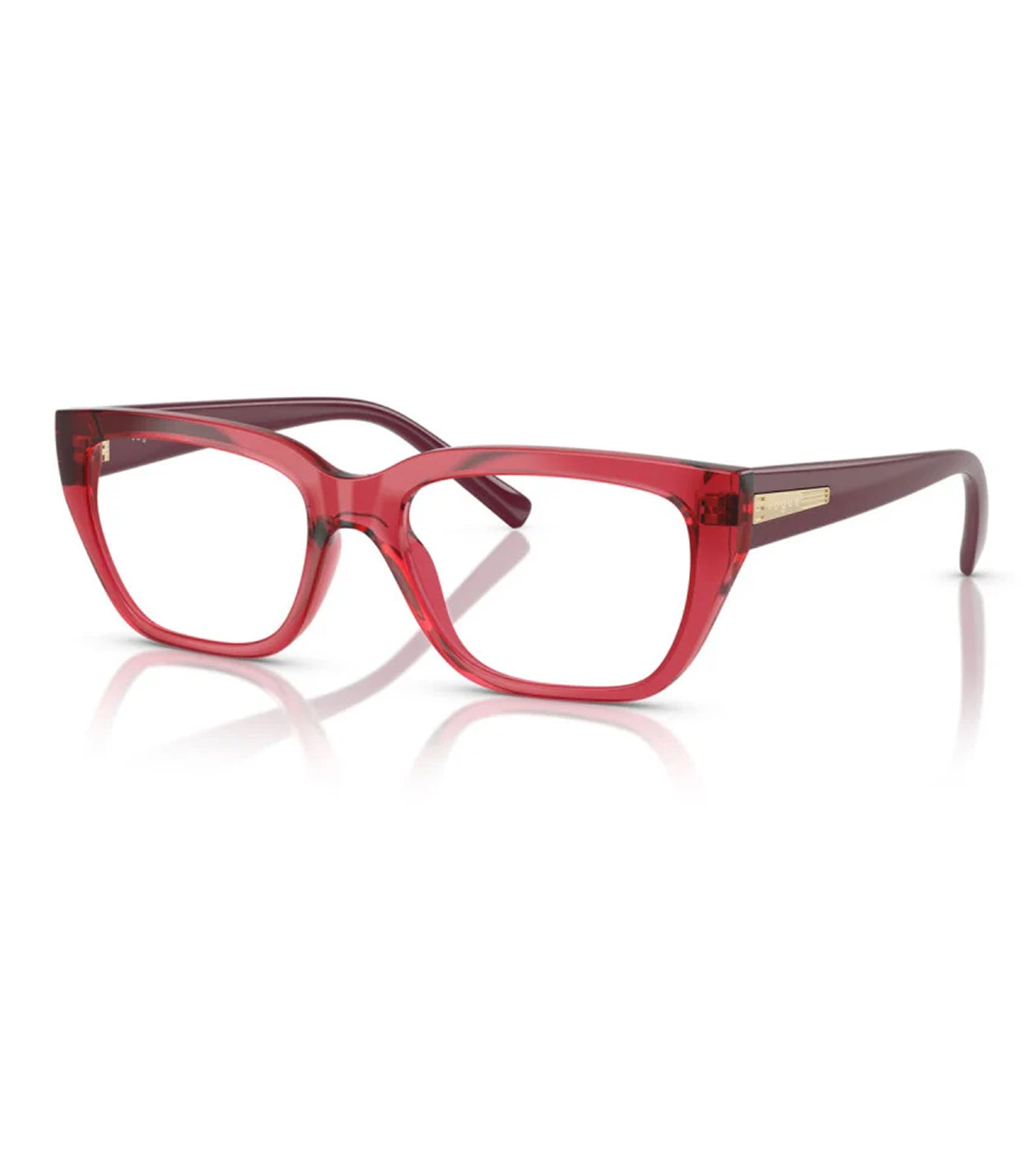 Vogue Women's Cherry Red Square Optical Frame