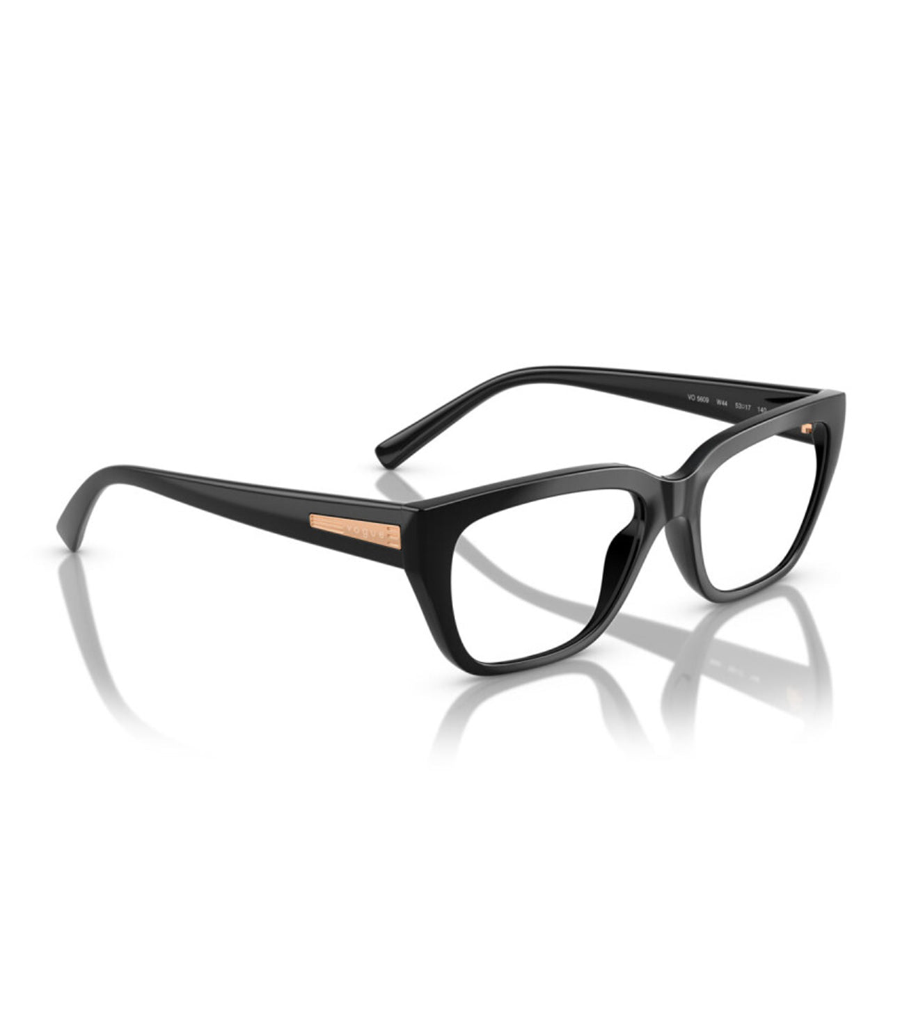 Vogue Women's Black Square Optical Frame