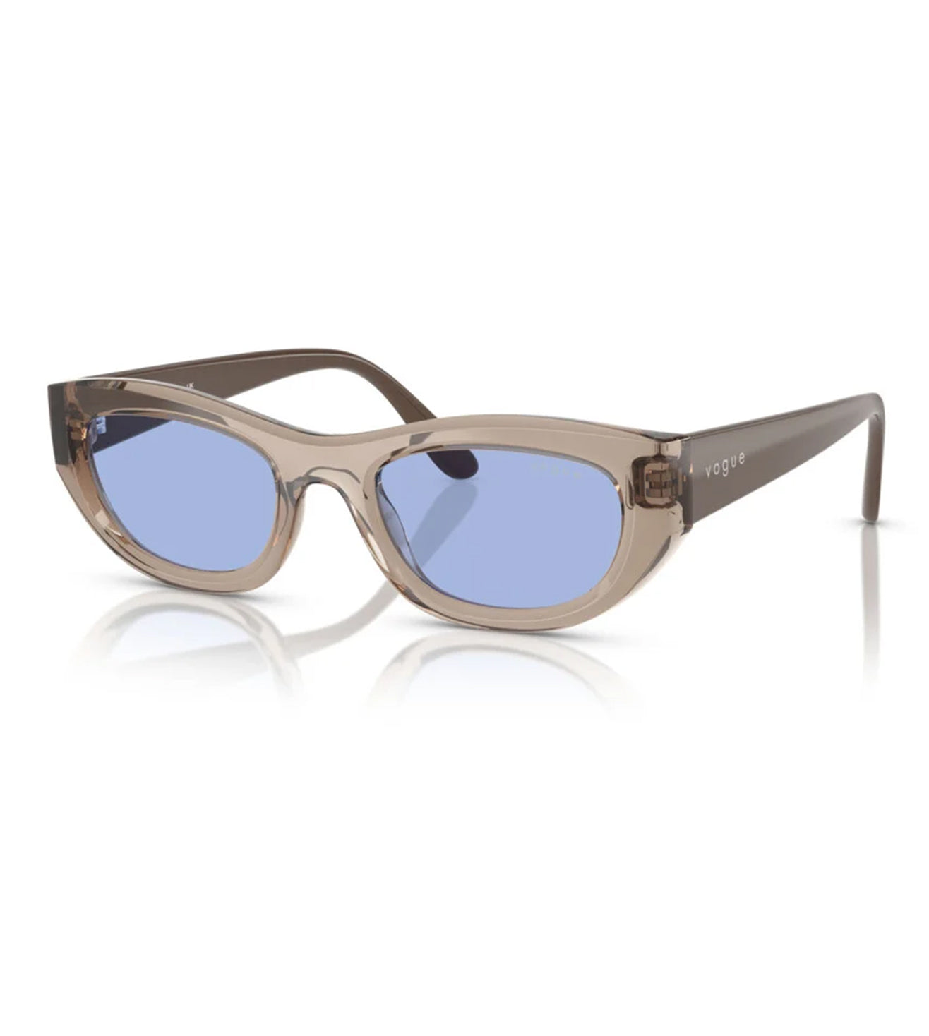 Vogue Women's Blue Cat-Eye Sunglasses