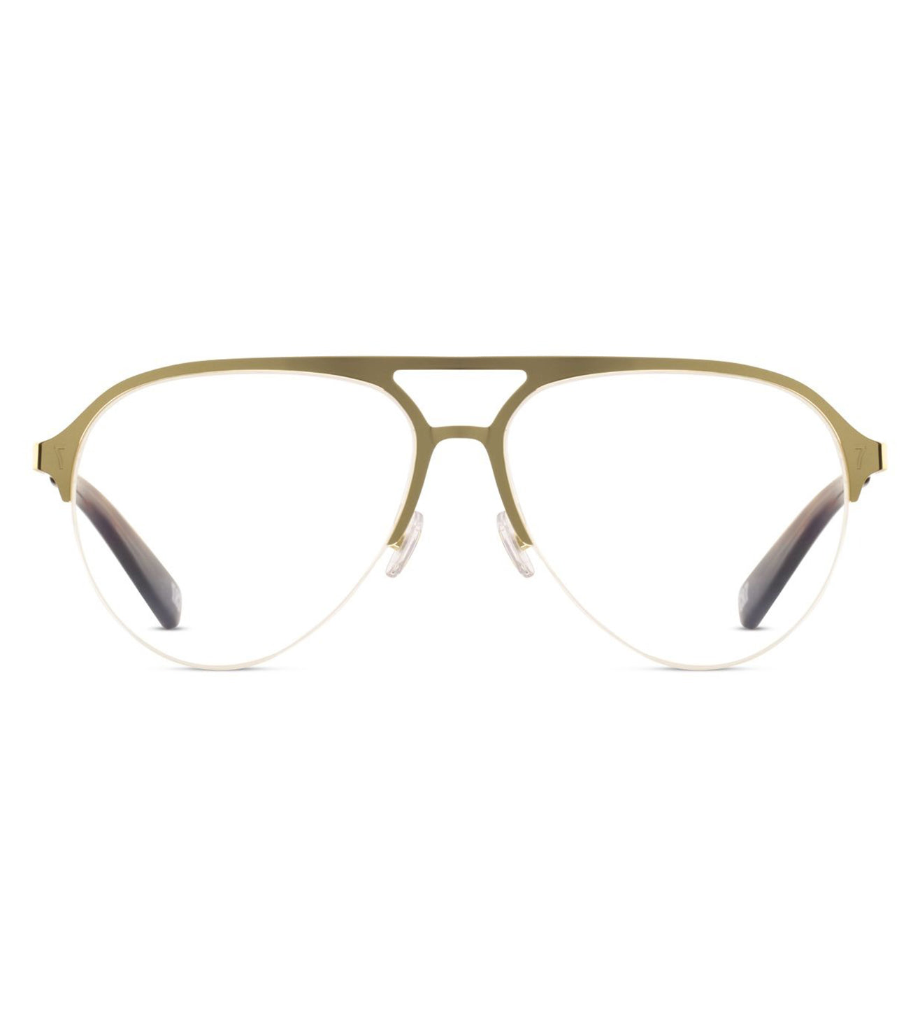 CR7 Men's Gold Aviator Optical Frame