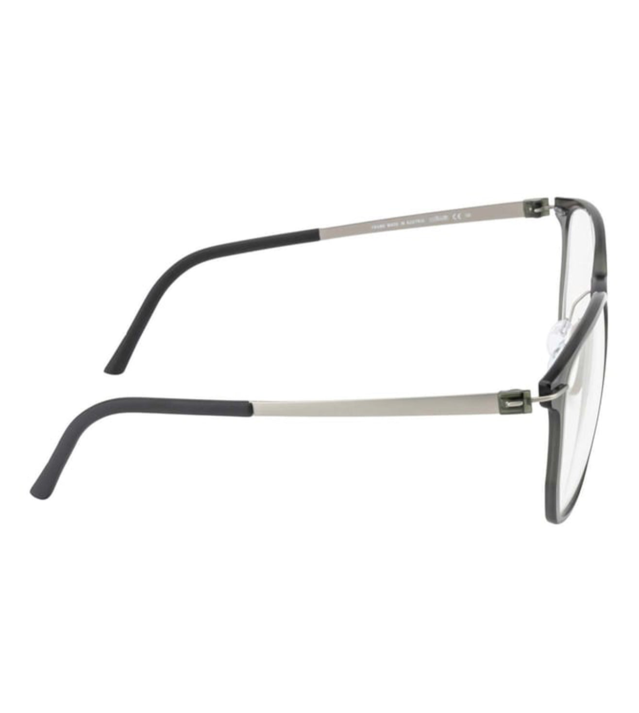 Silhouette Unisex Black Square Optical Frame