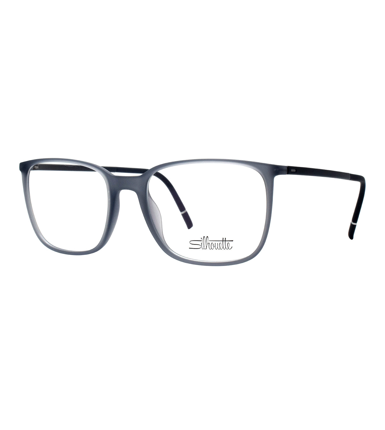 Silhouette Unisex Grey Rectangle Optical Frame