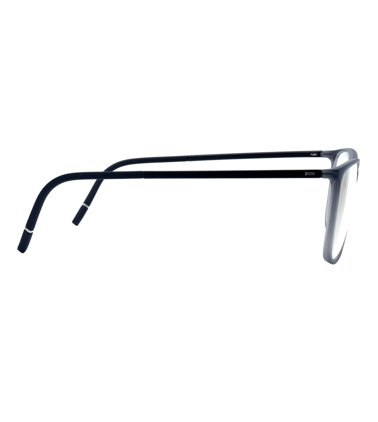 Silhouette Unisex Grey Rectangle Optical Frame