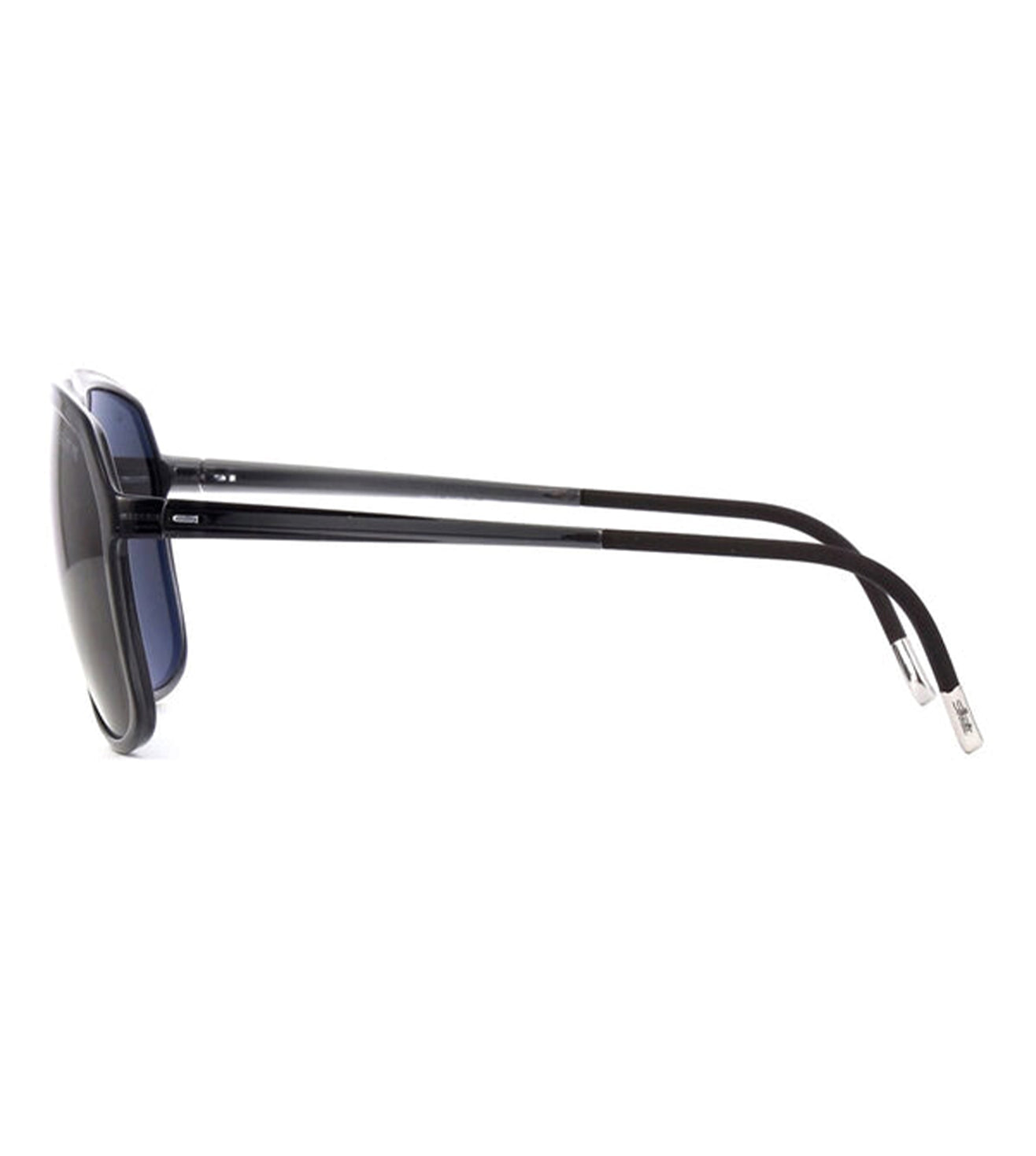 Silhouette Men's Grey Polarised Aviator Sunglass