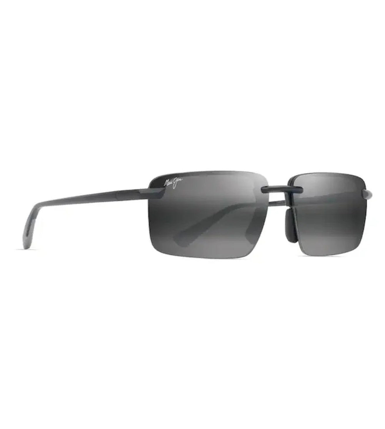 Maui Jim Unisex Grey Rectangular Sunglasses