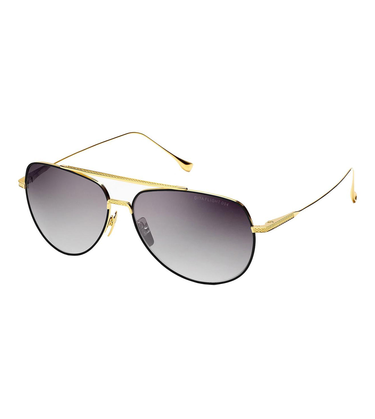 Dita Unisex Grey Gradient Aviator Sunglasses