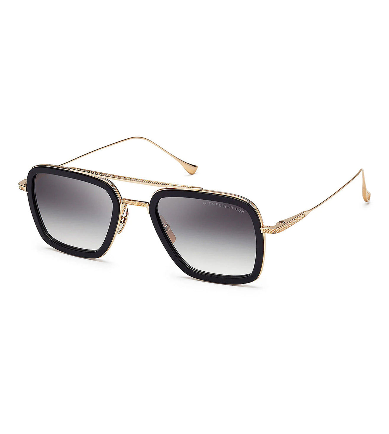 Dita Men's Grey Gradient Aviator Sunglasses