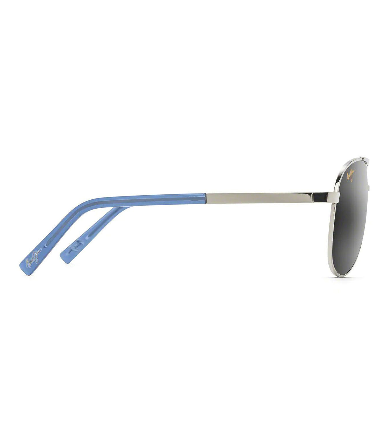 Maui Jim Men's Grey Aviator Sunglasses