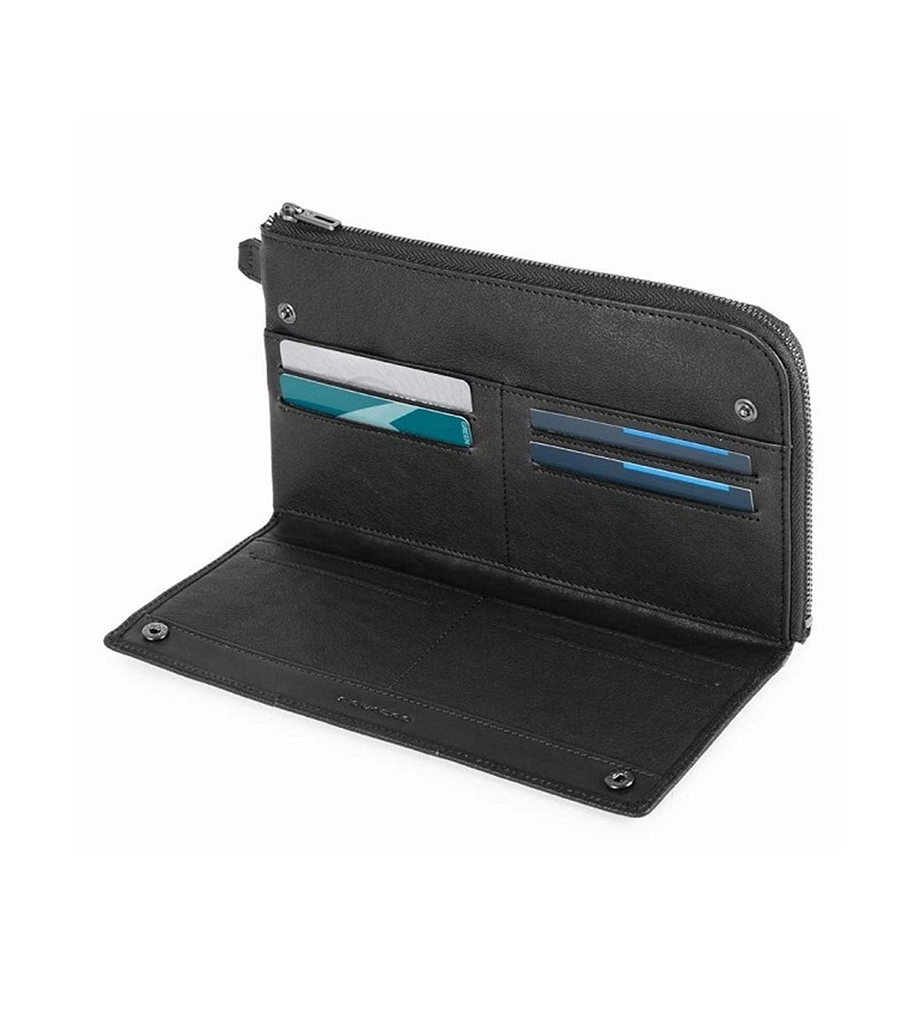 Piquadro Brief Unisex Blue Wallet