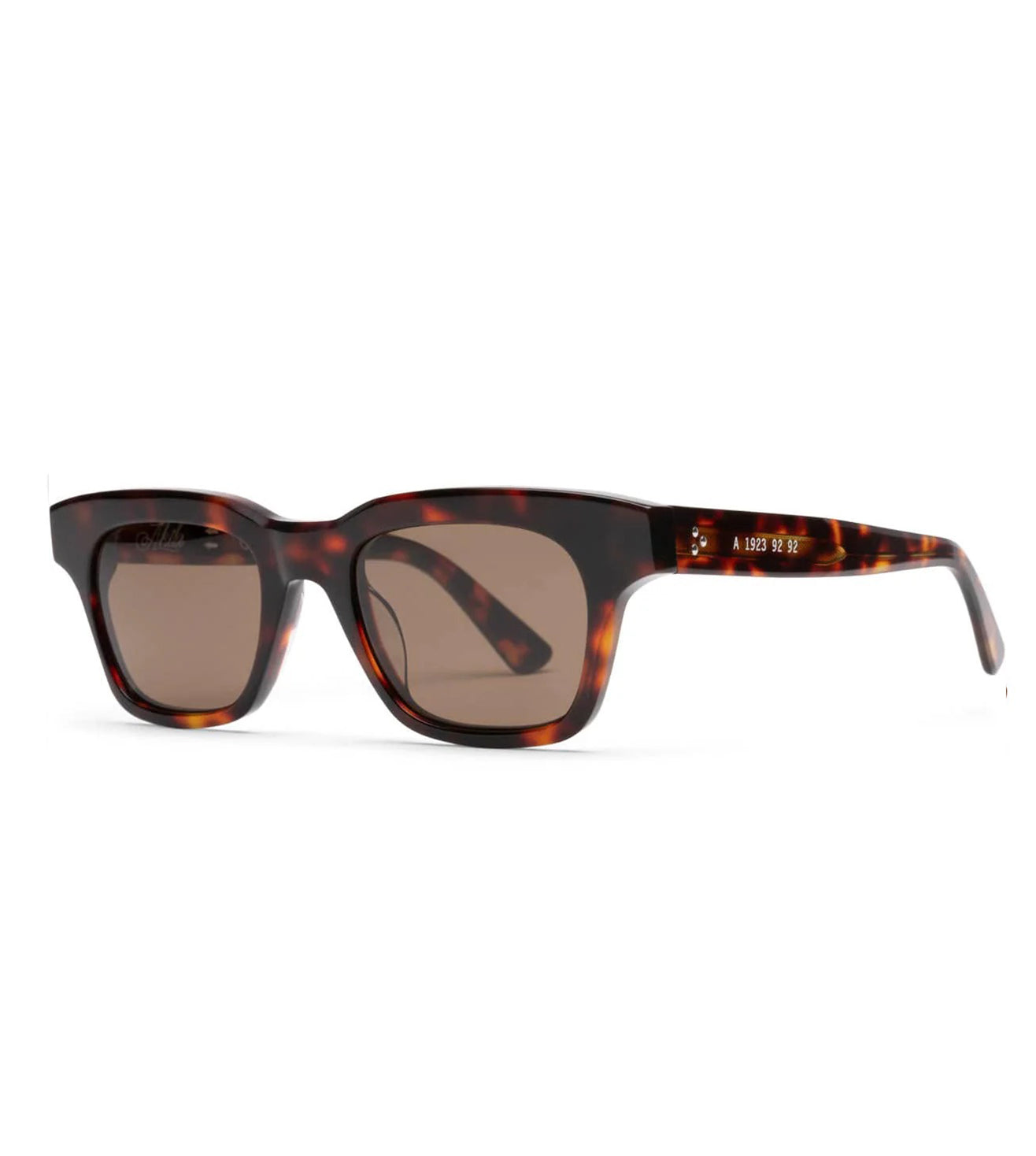 Akila Unisex Brown Square Sunglasses