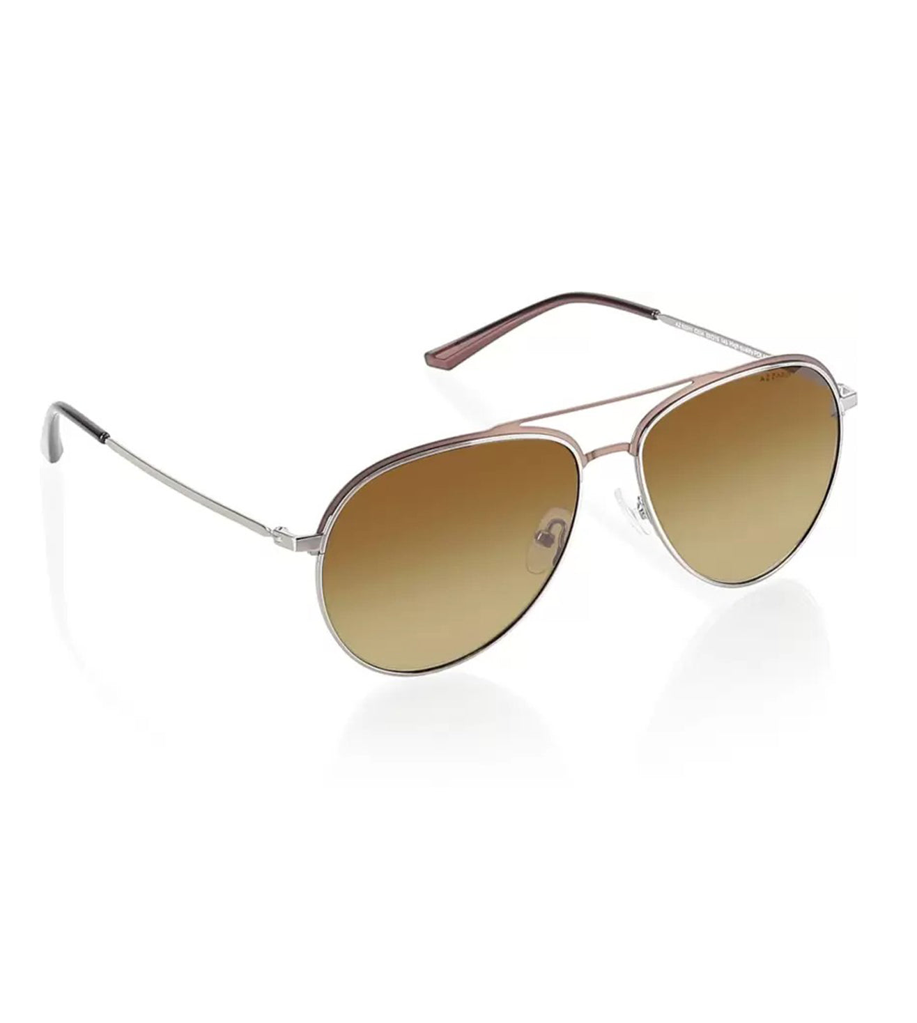 Azzaro Men's Brown Aviator  Sunglasses