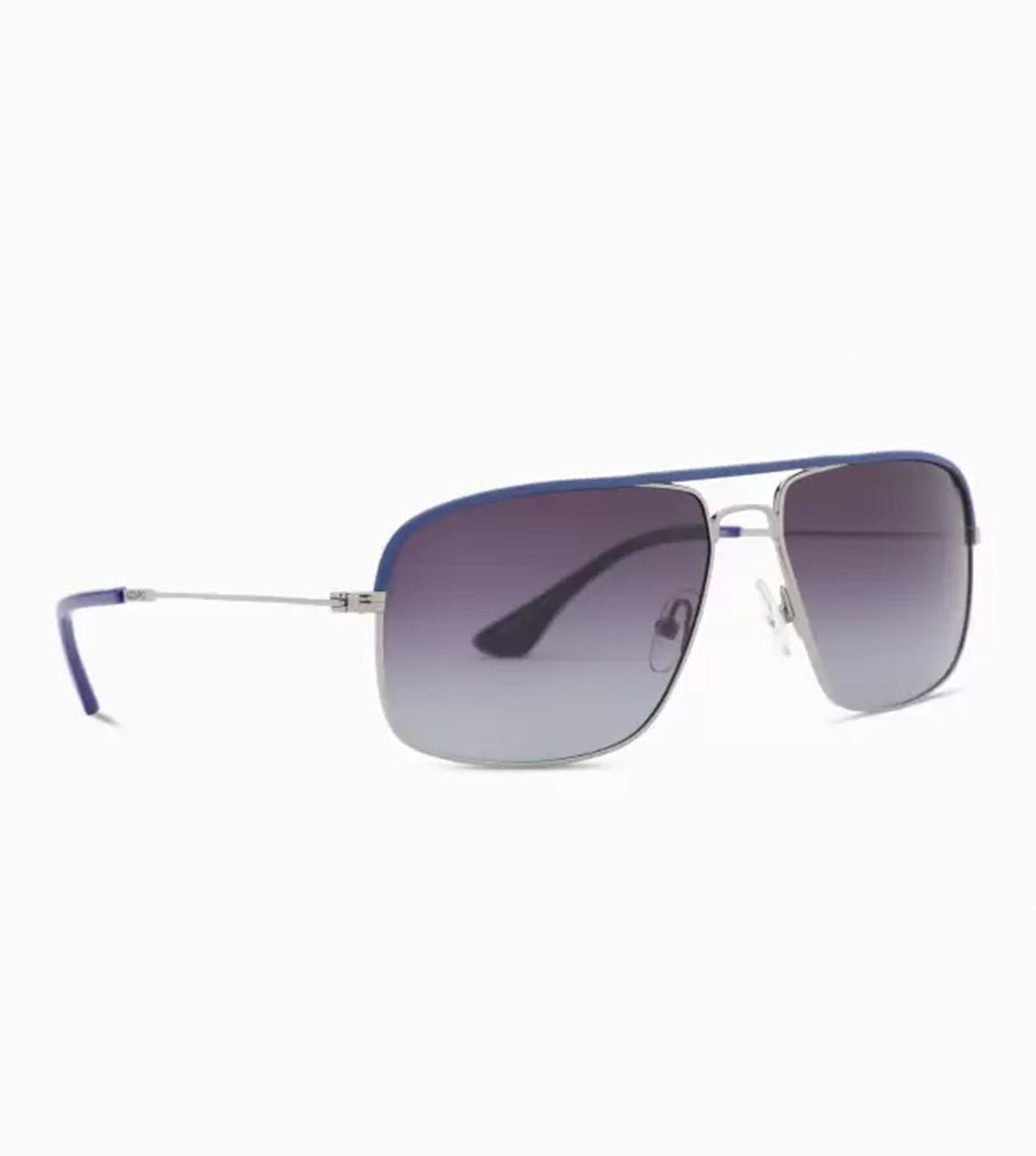 Azzaro Men's Grey Aviator Sunglasses