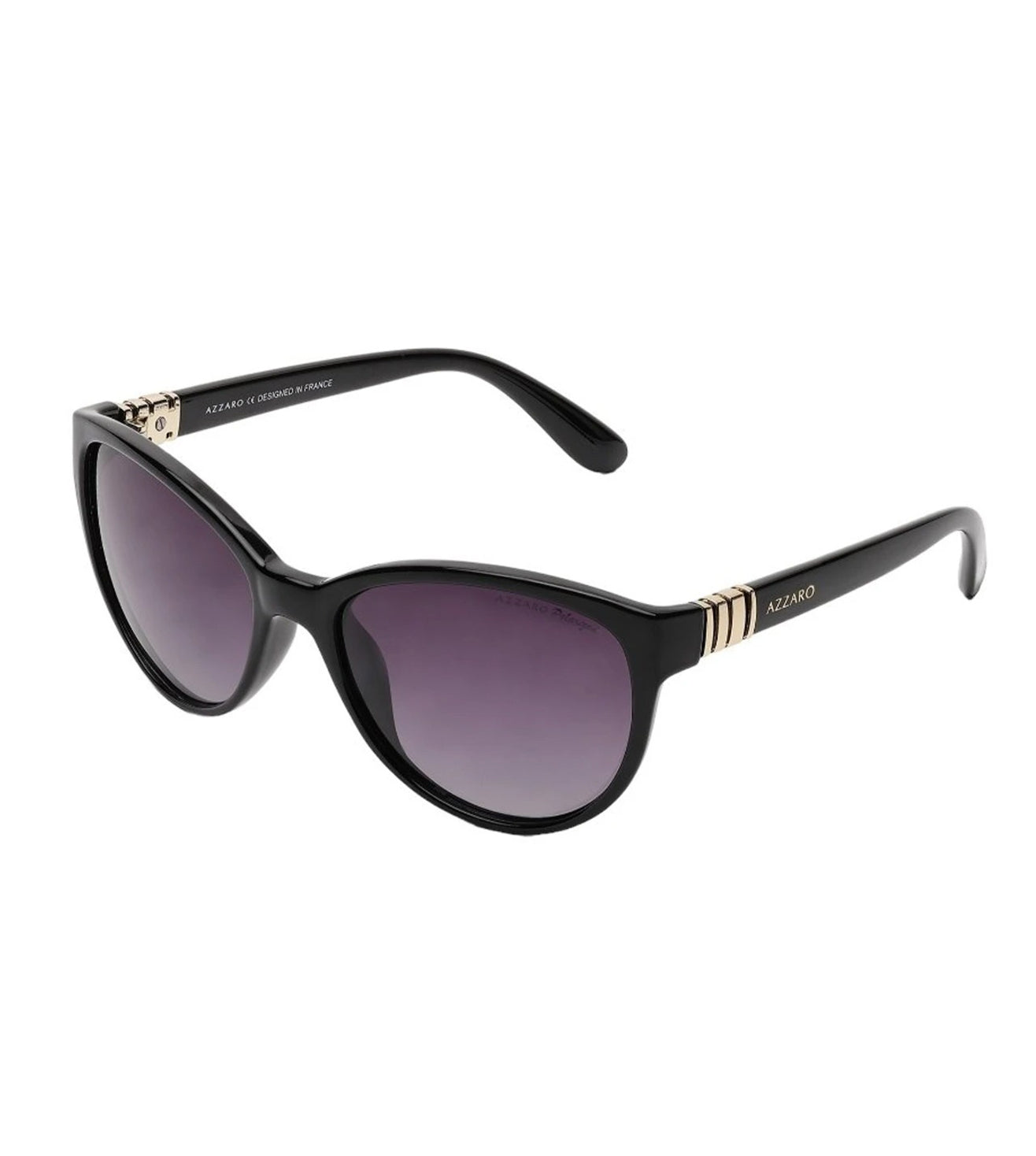 Azzaro Women's Black Cat-eye Sunglasses