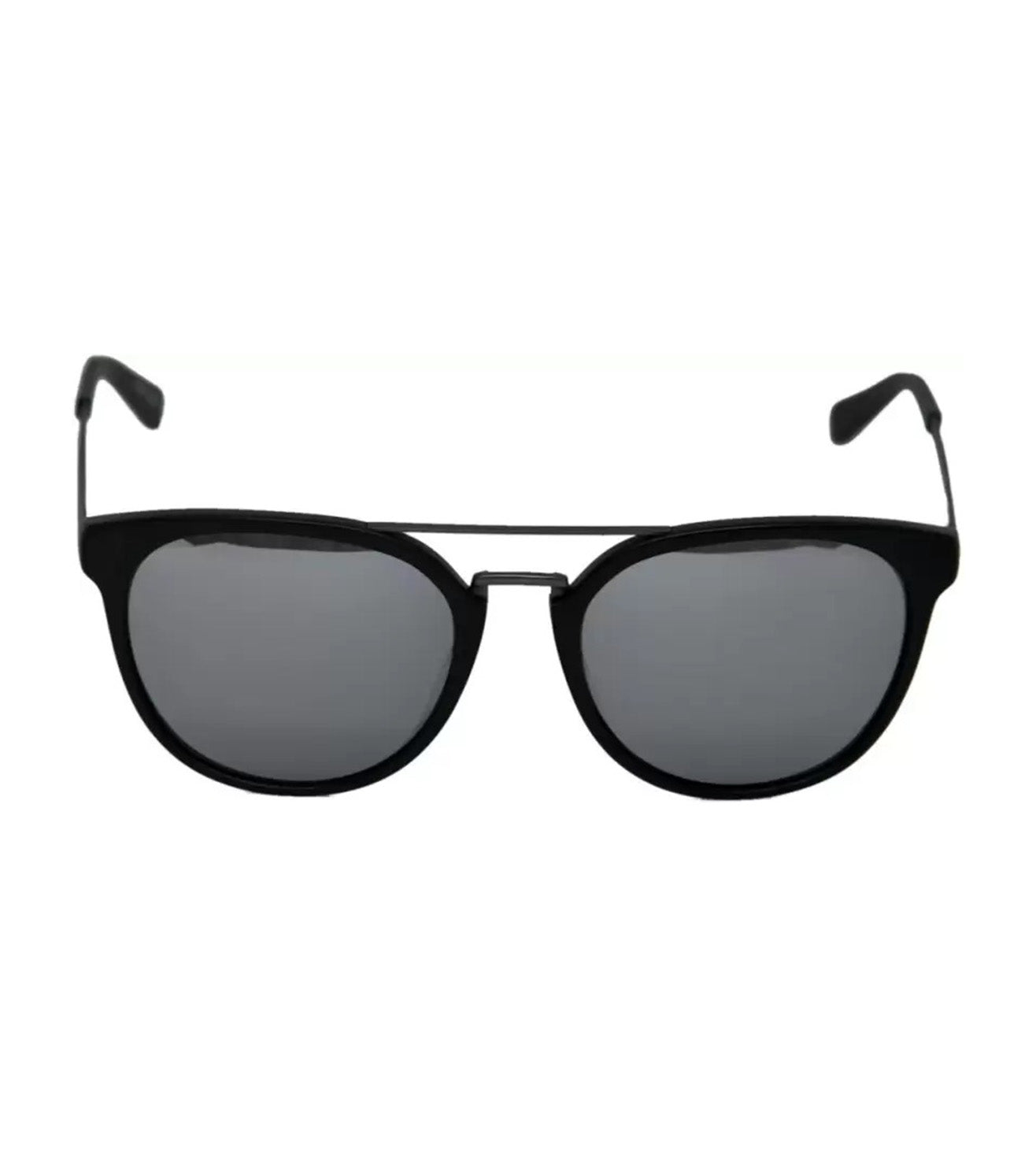 BMW Unisex Grey Round Sunglasses