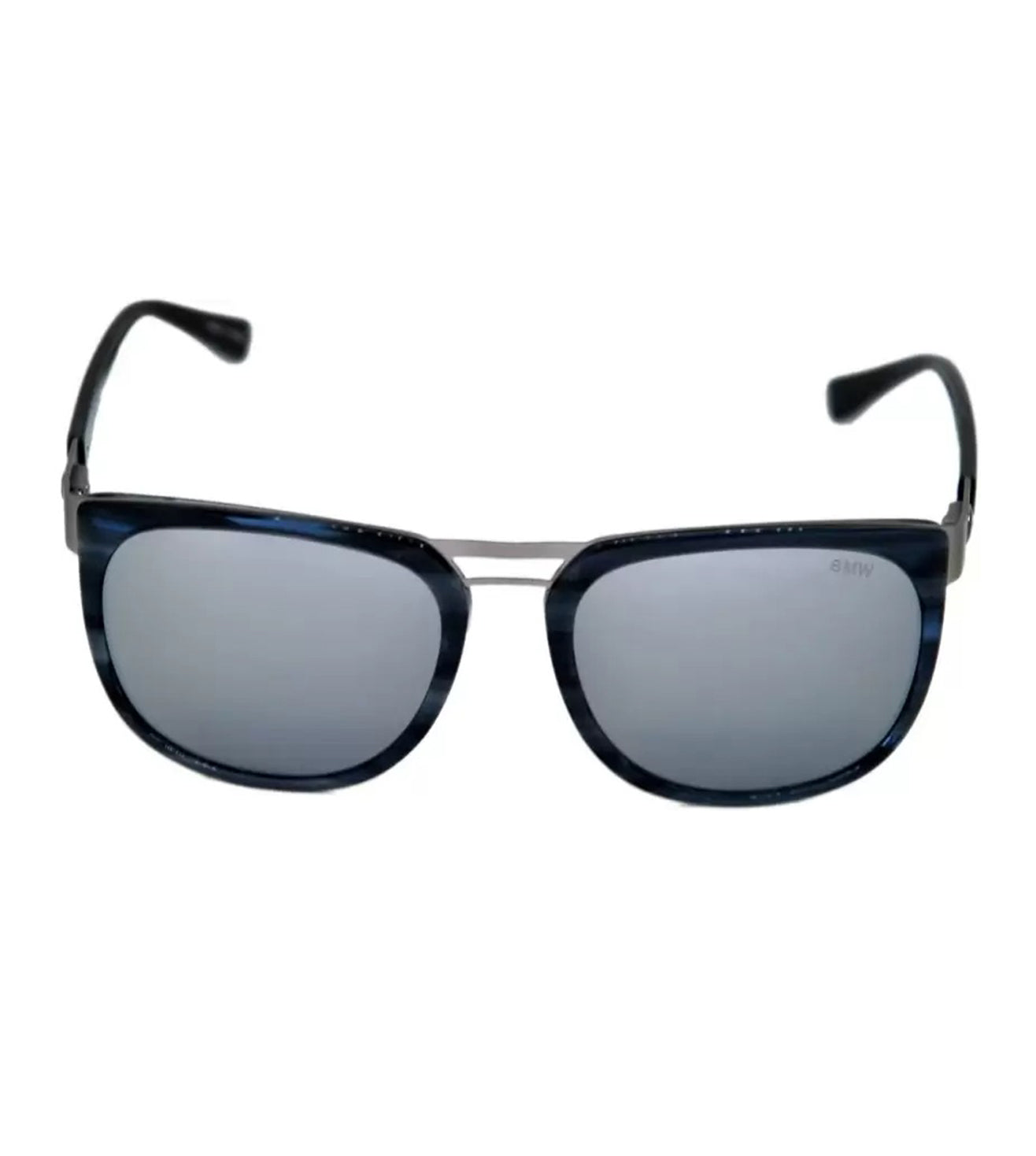 BMW Unisex Grey Wayfarer Sunglasses