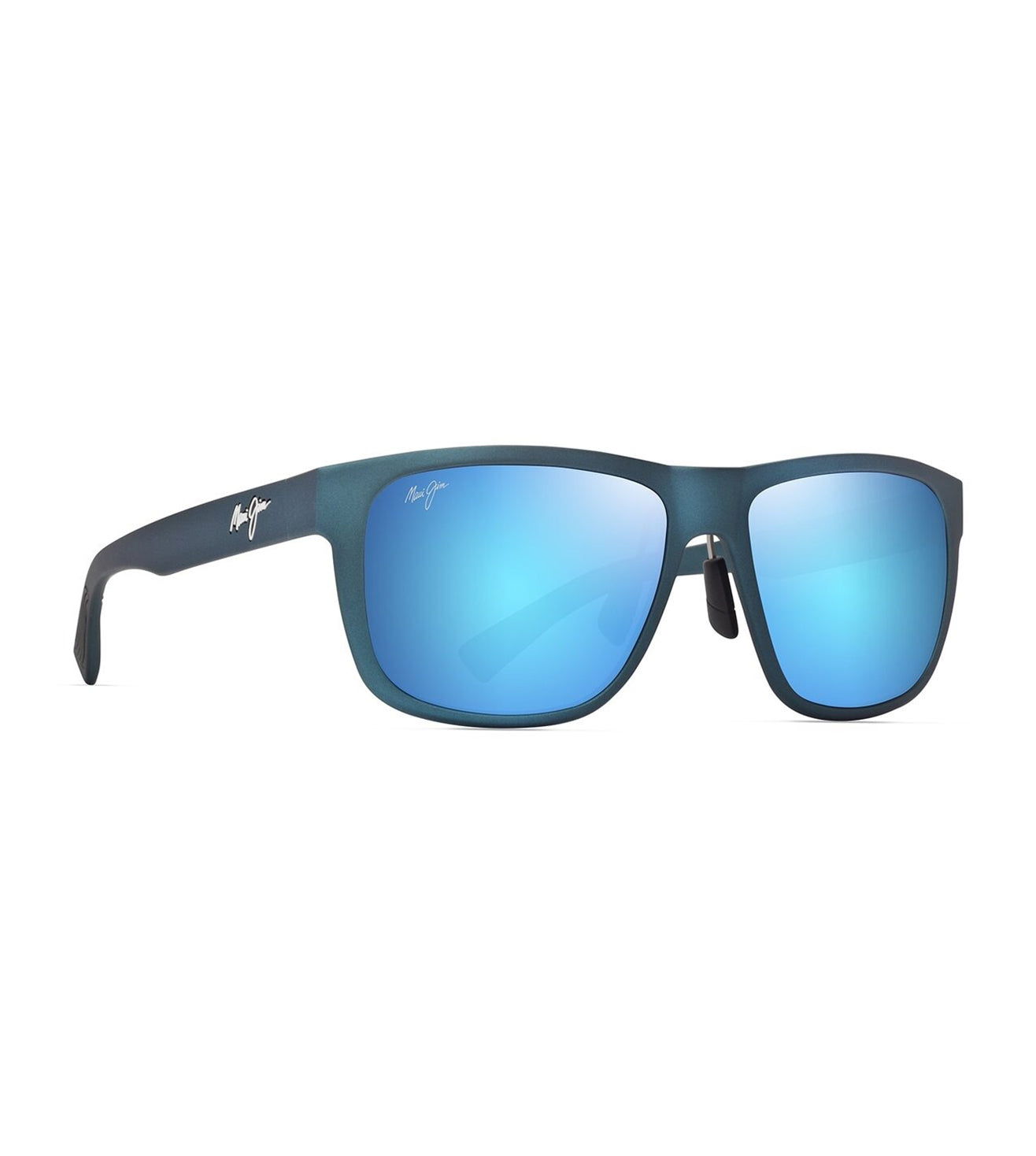 Maui Jim Men's Blue Rectangular Sunglasses