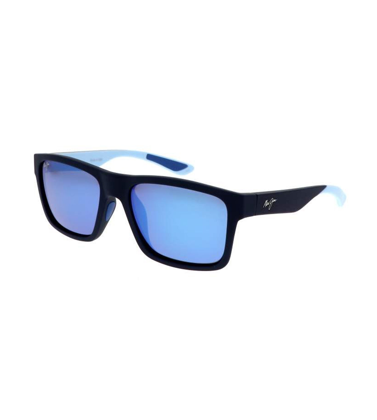 Maui Jim Unisex Blue Rectangular Sunglasses