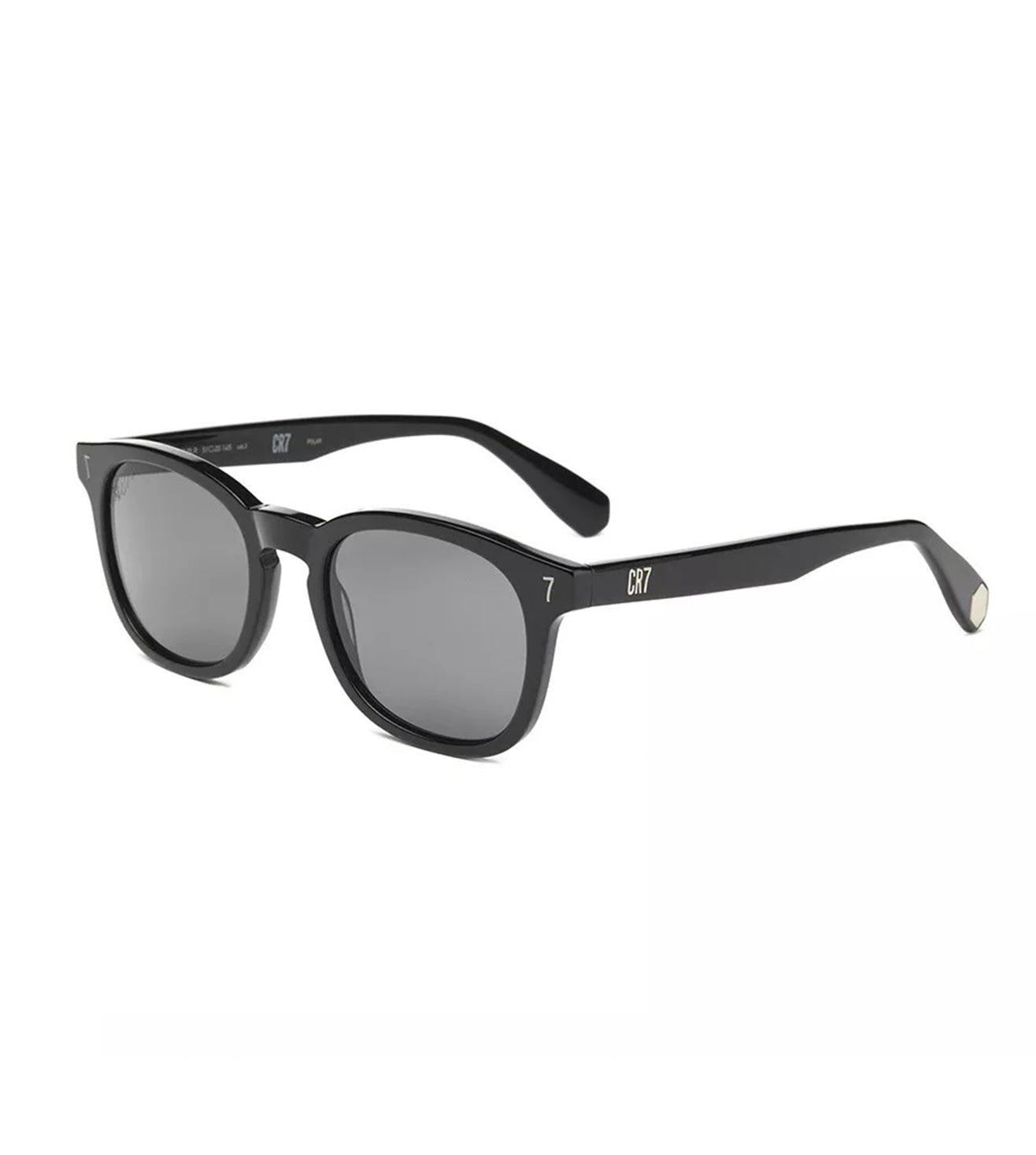 CR7 Unisex Grey Round Sunglasses