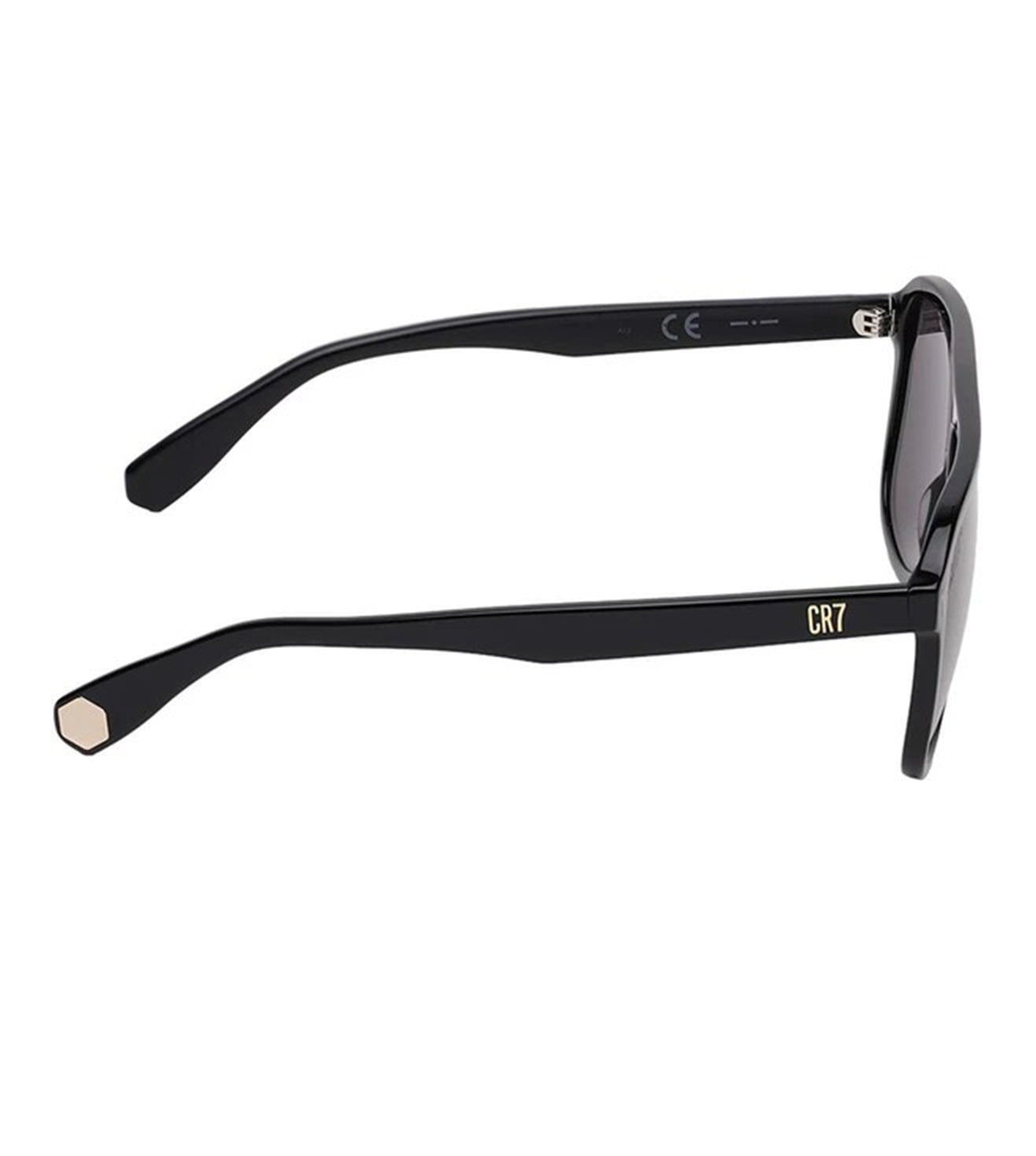 CR7 Unisex Grey Rectangle Sunglasses