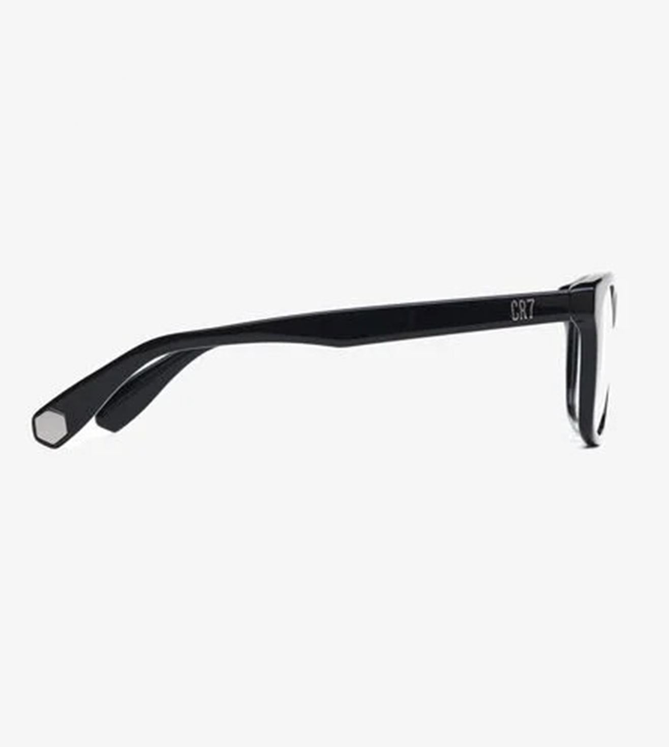 CR7 Men's Glossy Black Square Optical Frame