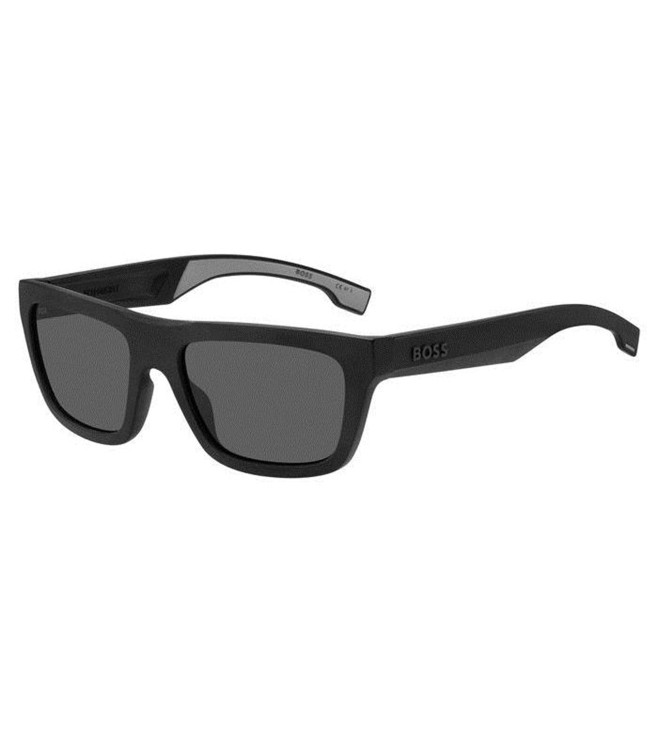 Hugo Boss Men's Grey Wayfarer Sunglasses