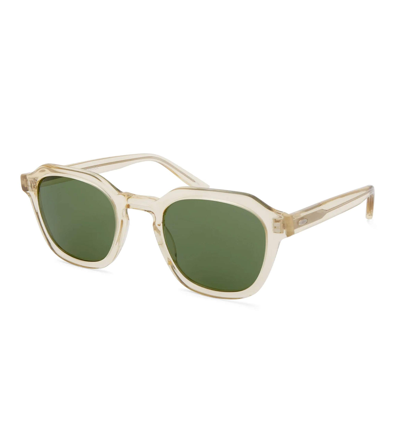 Barton Perreira Men's Green Oval Sunglasses
