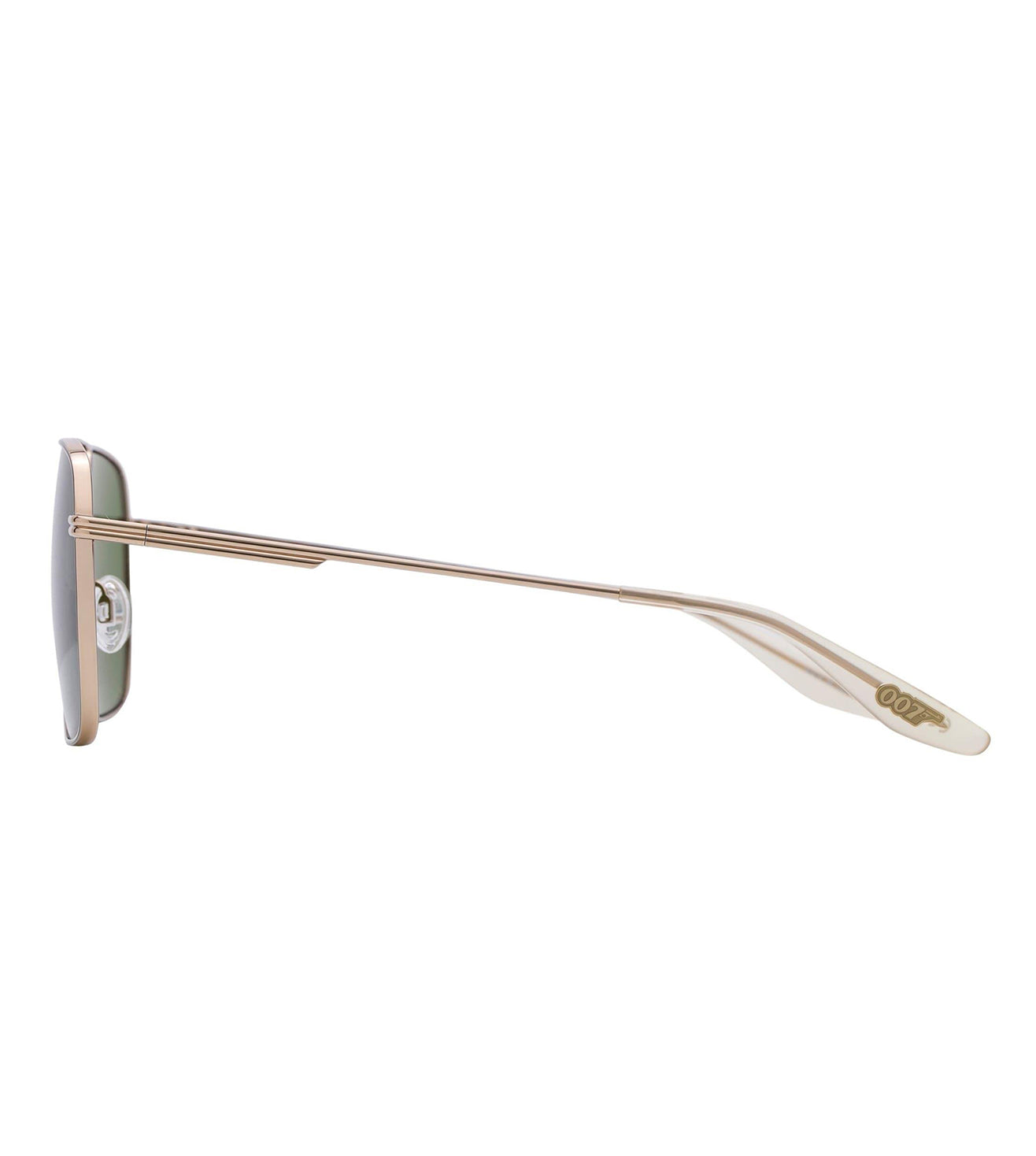 Barton Perreira Men's Green Aviator Sunglasses